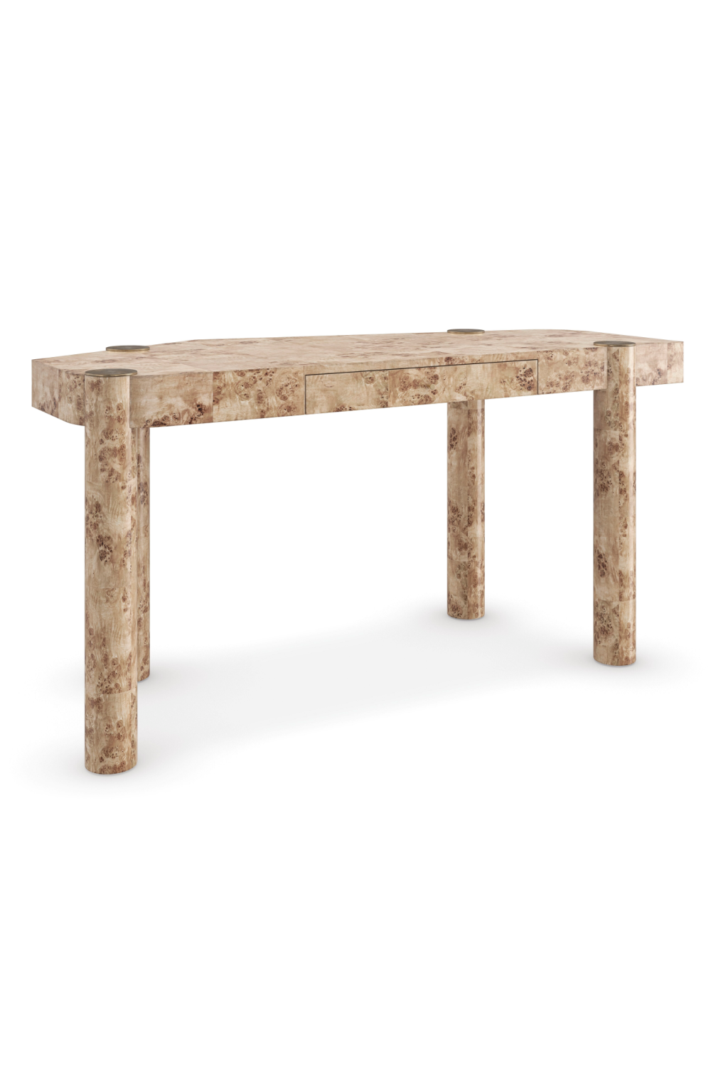 Trapezoidal Wooden Modern Desk | Caracole Rhythm、mySite、neckold