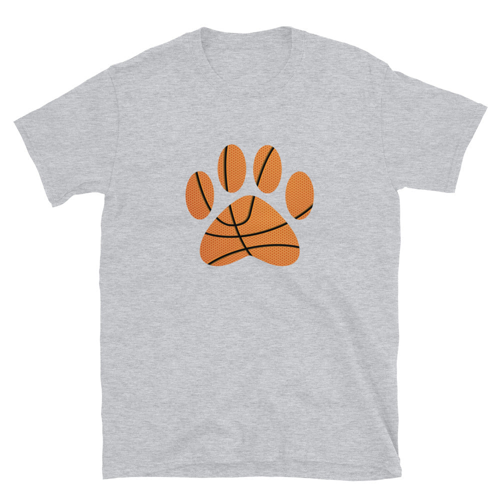 Basketball Paw Print T-Shirt、mySite、camillekostekn