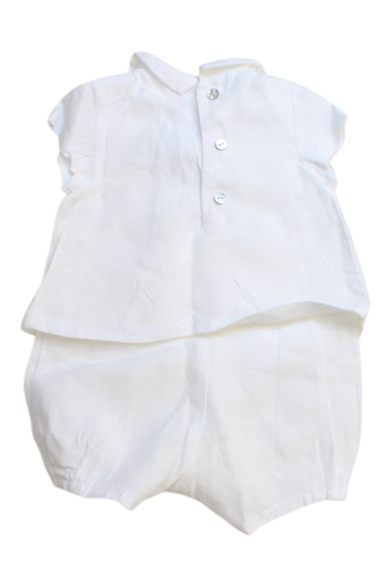 Tartine Et Chocolat Linen Overall Set 0-3M、mySite、g9winljtr