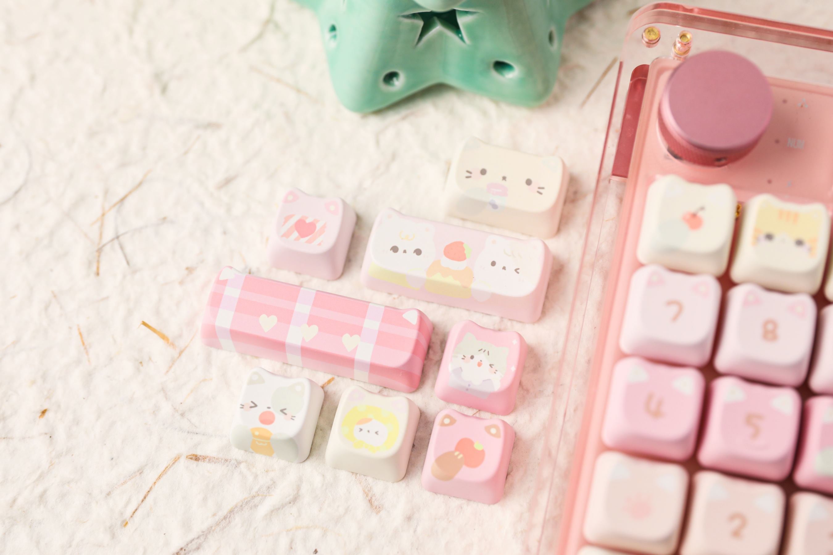 KiiBOOM x Maorbeng Meow Meow Squad Keycaps