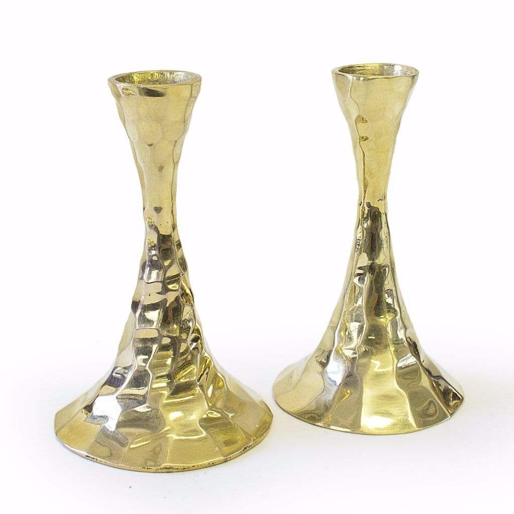 Gold Hammered Candle Holders、mySite、topwebapps