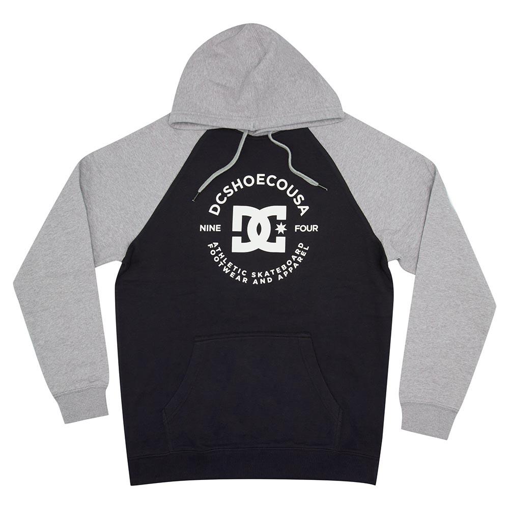  DC Star Pilot Raglan Hoodie - Black/Grey Heather、mySite、merchandisen