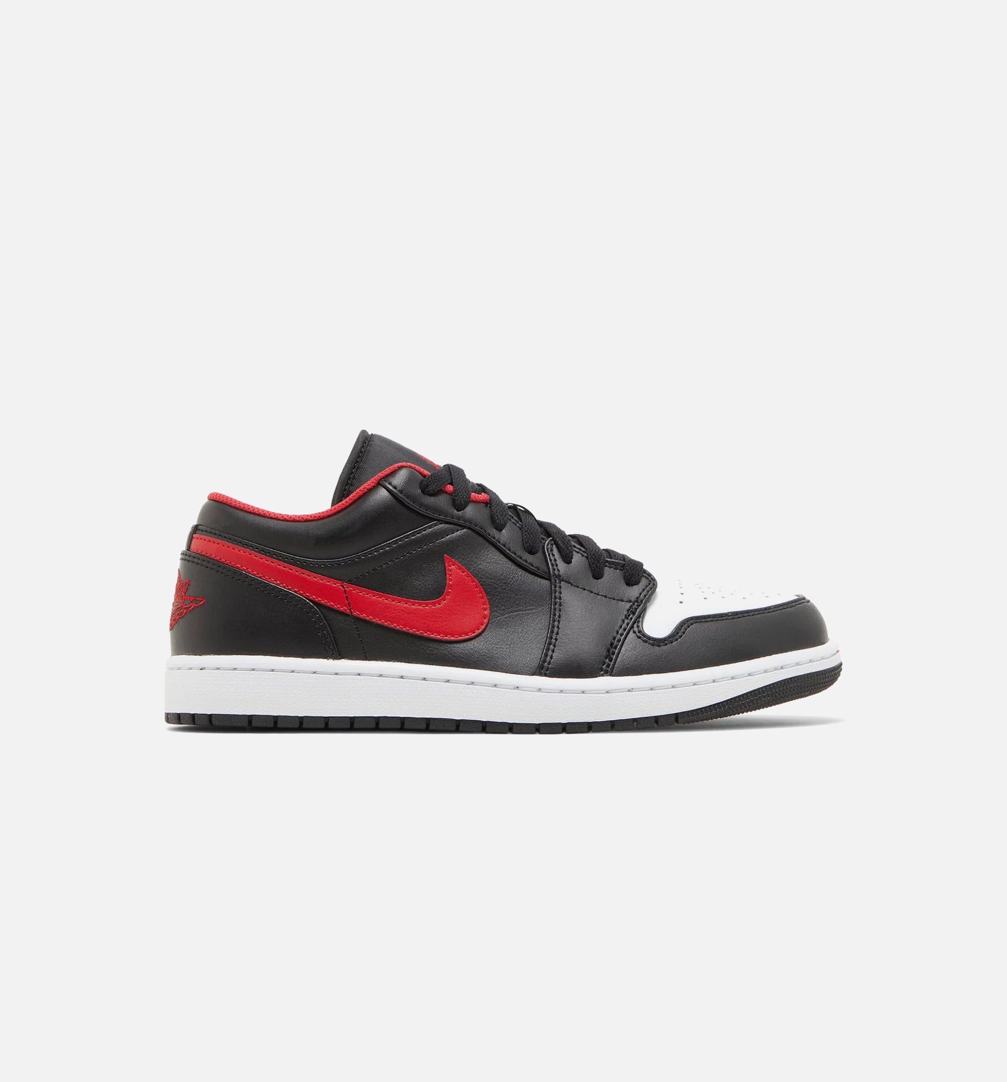 Air Jordan 1 Low White Toe Mens Lifestyle Shoe - Black/Red、mySite、dreamappss