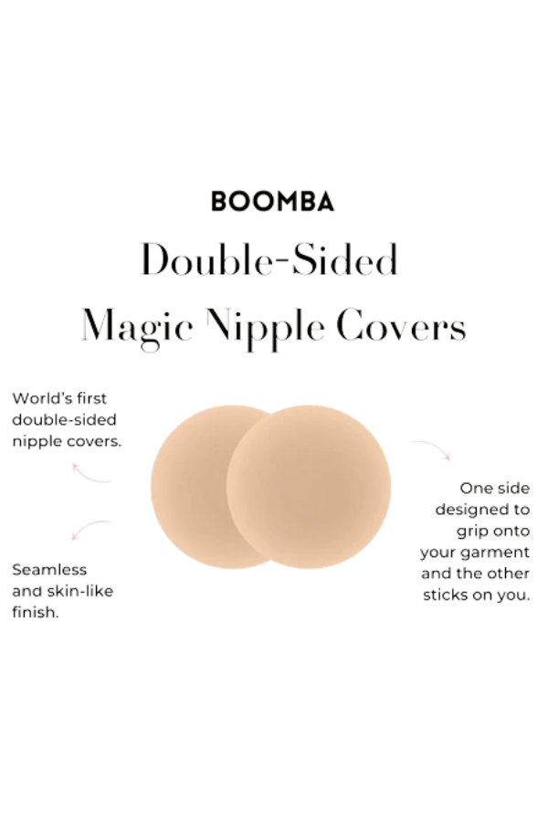 Double-Sided Magic Nipple Covers - Adhesive- Beige、mySite、bengalsvssteelers