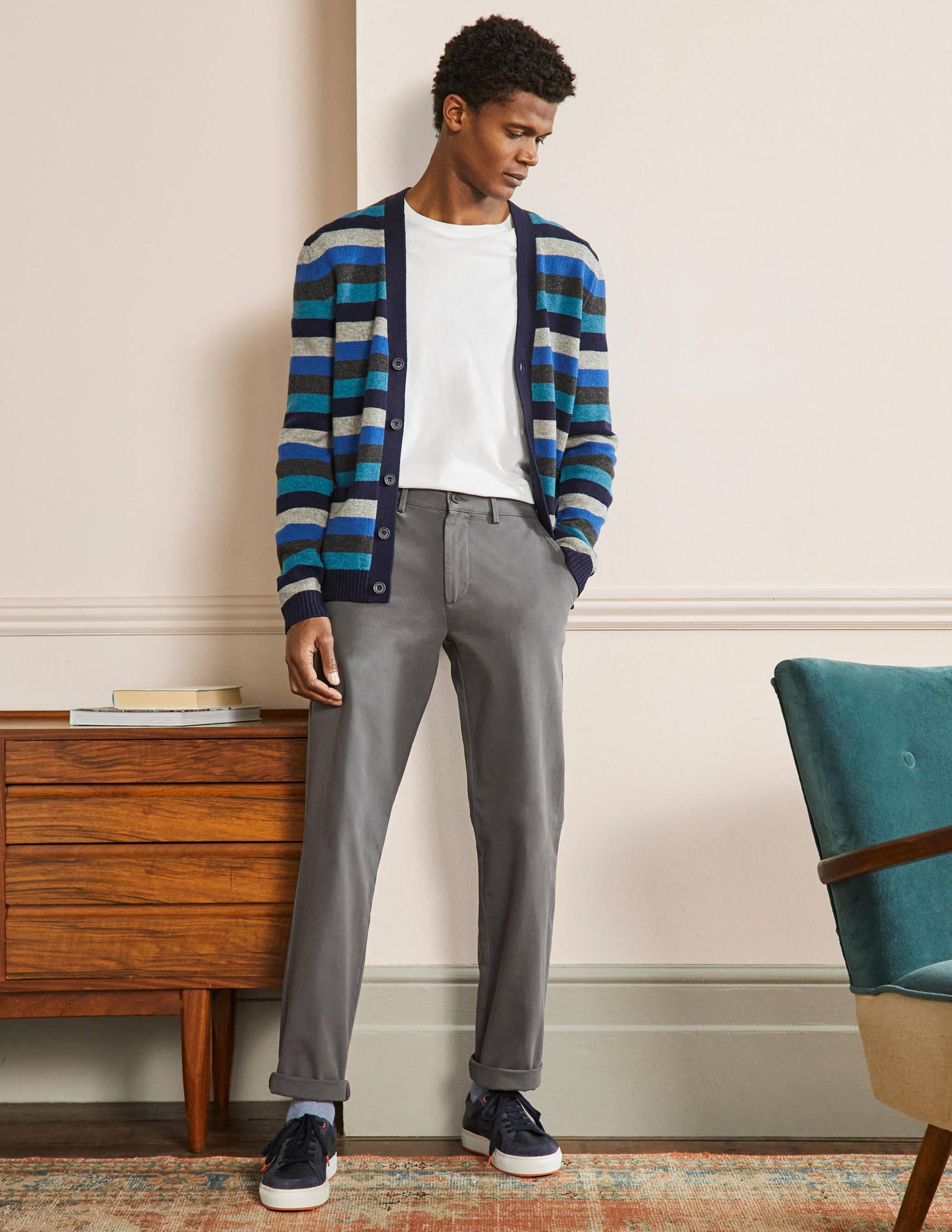  Straight Leg Chinos-London Grey、mySite、ashleygrahame