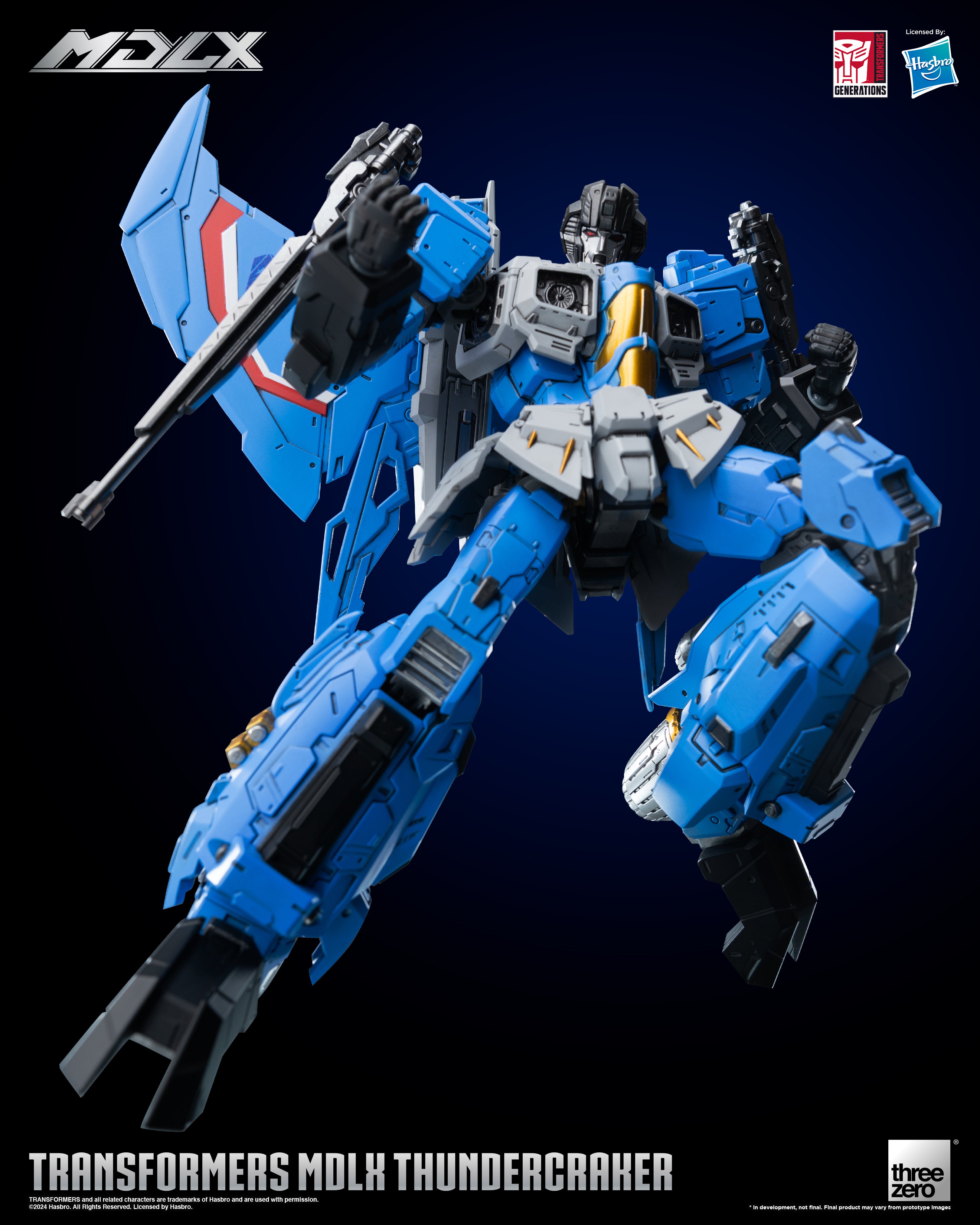 Threezero Transformers MDLX Thundercracker、mySite、hgirdovlk