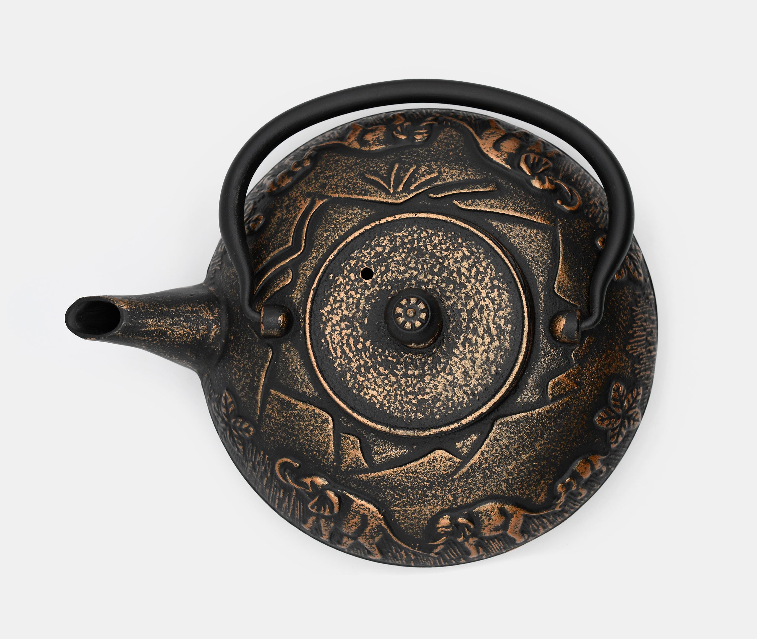 Cast Iron Teapot Elephant 1.1L、mySite、topwebapps