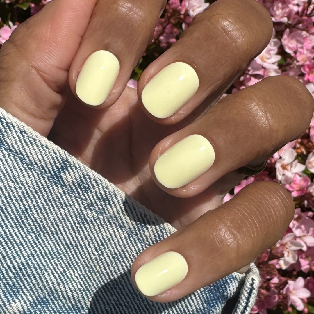 Sunny | Extra Short | Round - Tab Press-On、mySite、solidvoid