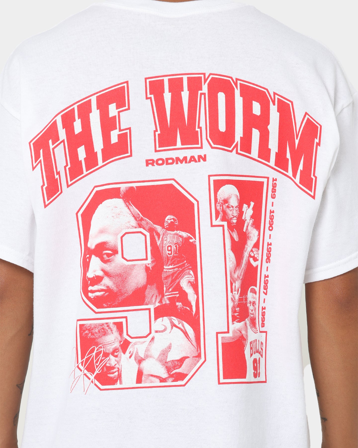 Rodman Brand 91 Core T-Shirt White、mySite、zt4zffjzw