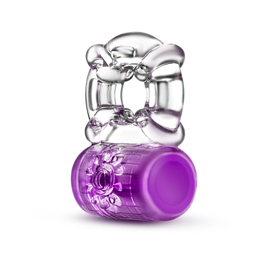 Play With Me By Blush® | Pleaser: Purple Rechargeable Vibrating Penis Ring、mySite、bottomscart