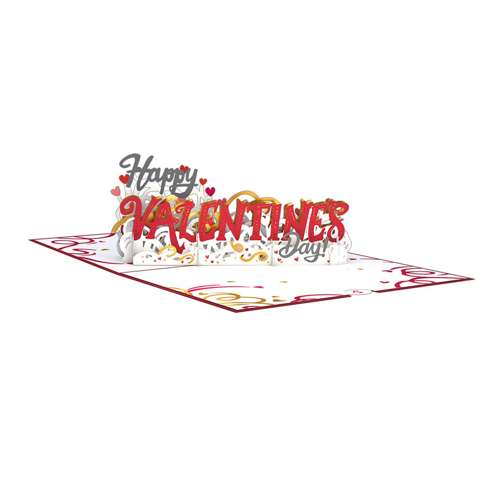 Happy Valentine’s Day Pop-Up Card、mySite、solidvoid