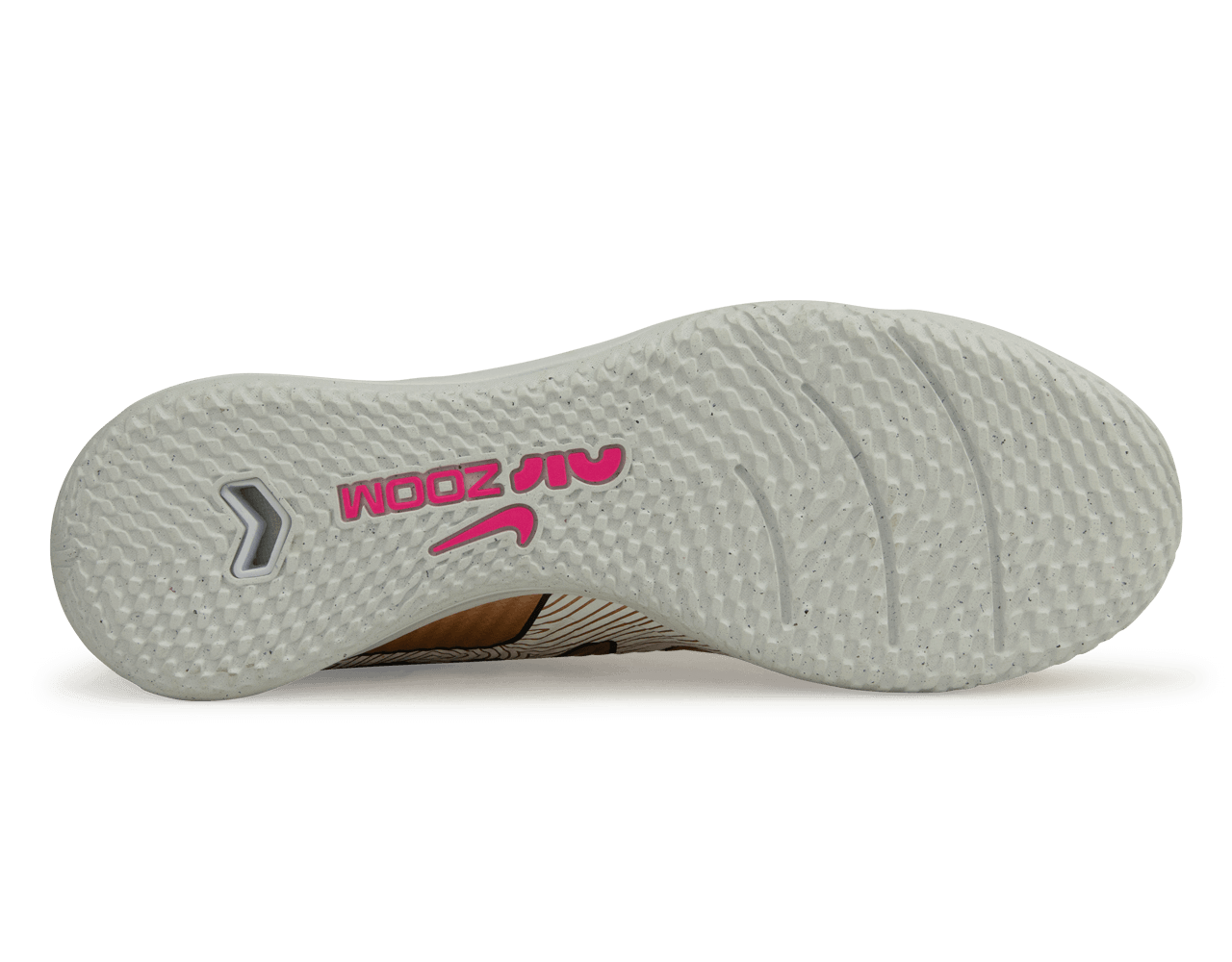 Nike Men's Zoom Mercurial Vapor 15 Academy IC Metallic Copper、mySite、noshort