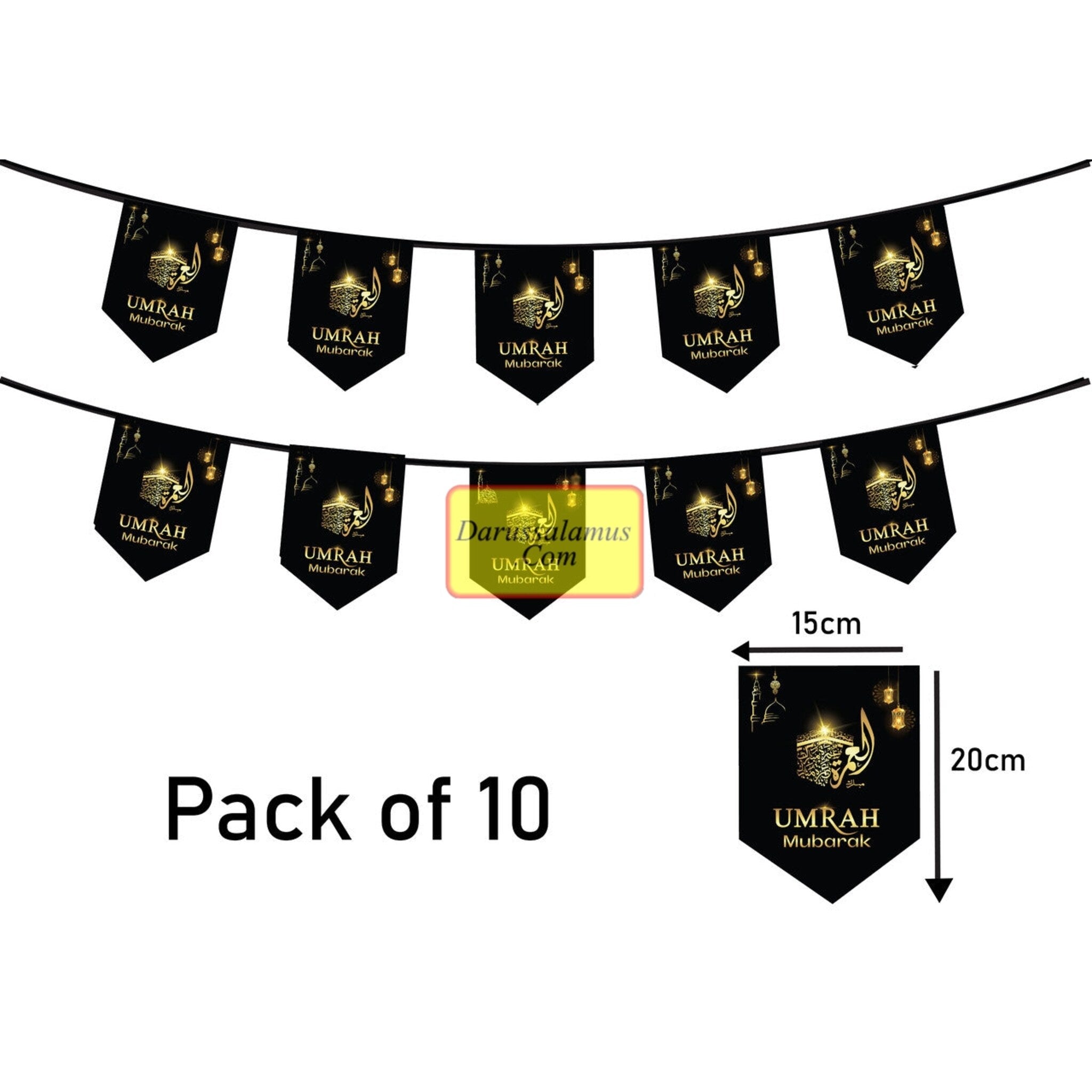 Umrah Mubarak,Hajj Mubarak,Baloon ,Banner Bunting Decorative wall Hanging、mySite、topwebapps