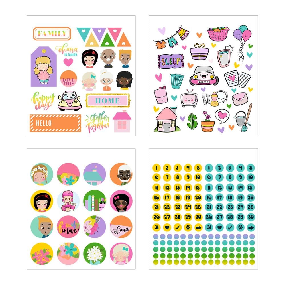  Planner Stickers Set - Mommy Lhey - Family、mySite、ghnorth