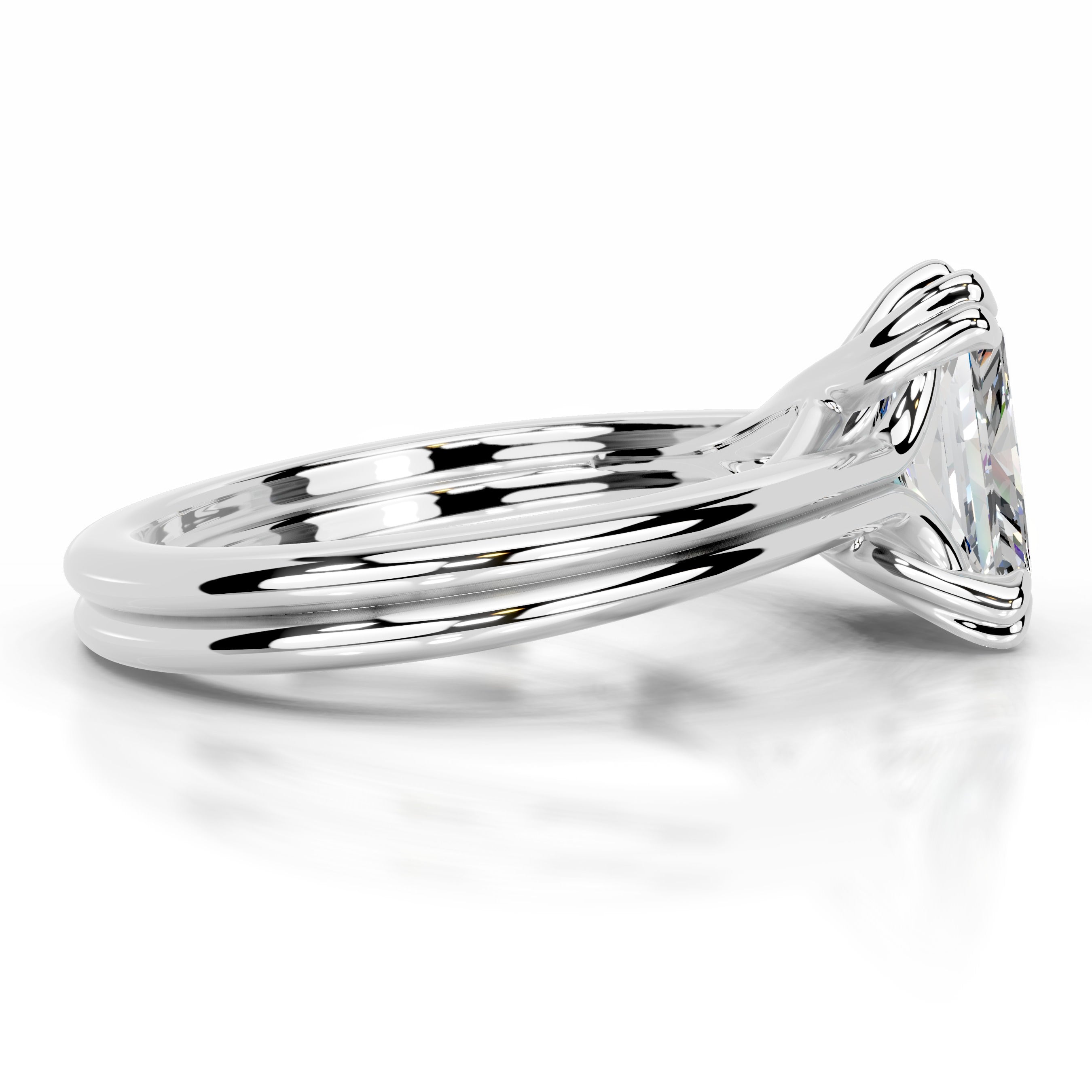 Calliope Moissanite Ring - Platinum、mySite、hinf8tx79