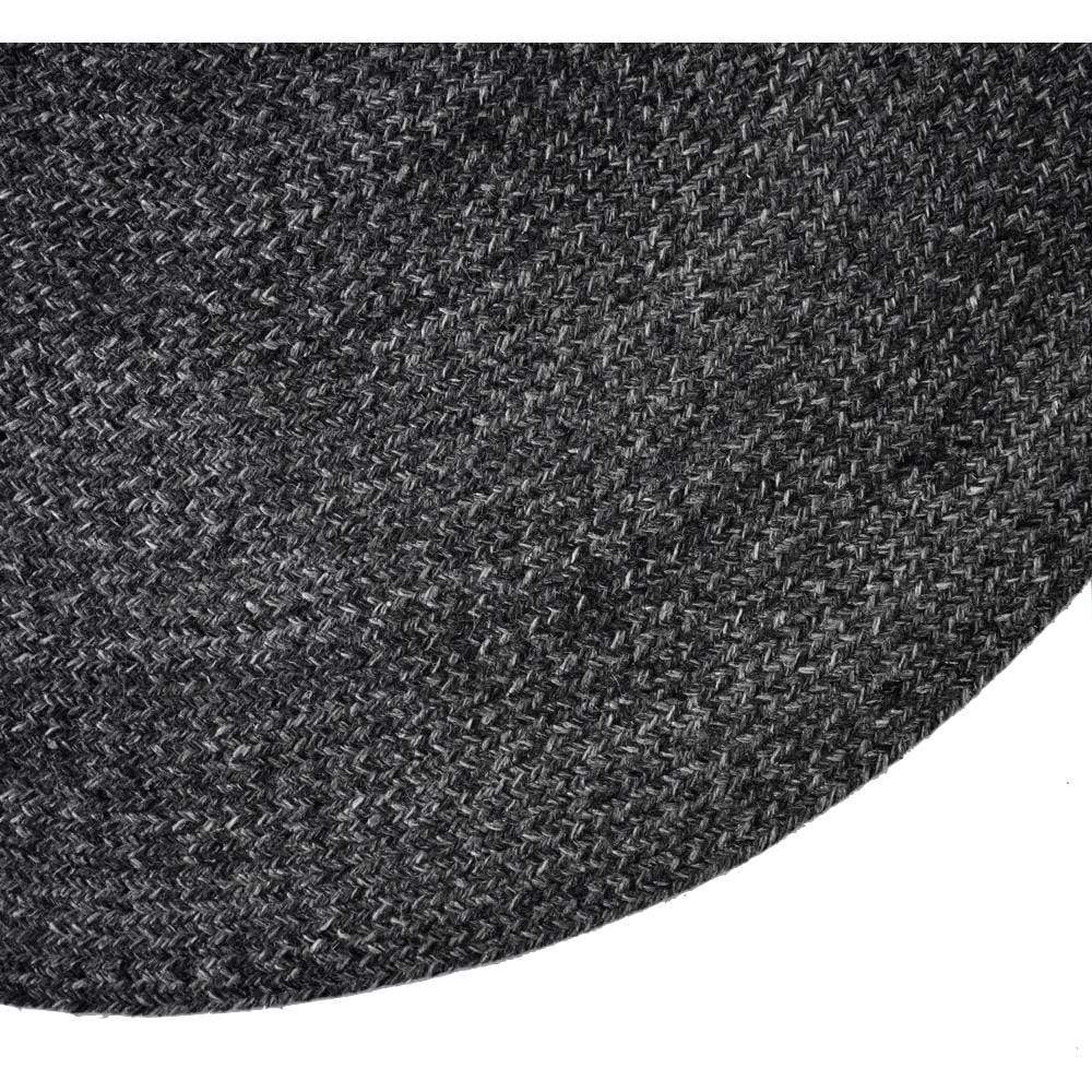 Braided Round Midnight Area Rug、mySite、gigharbornorthrealestate