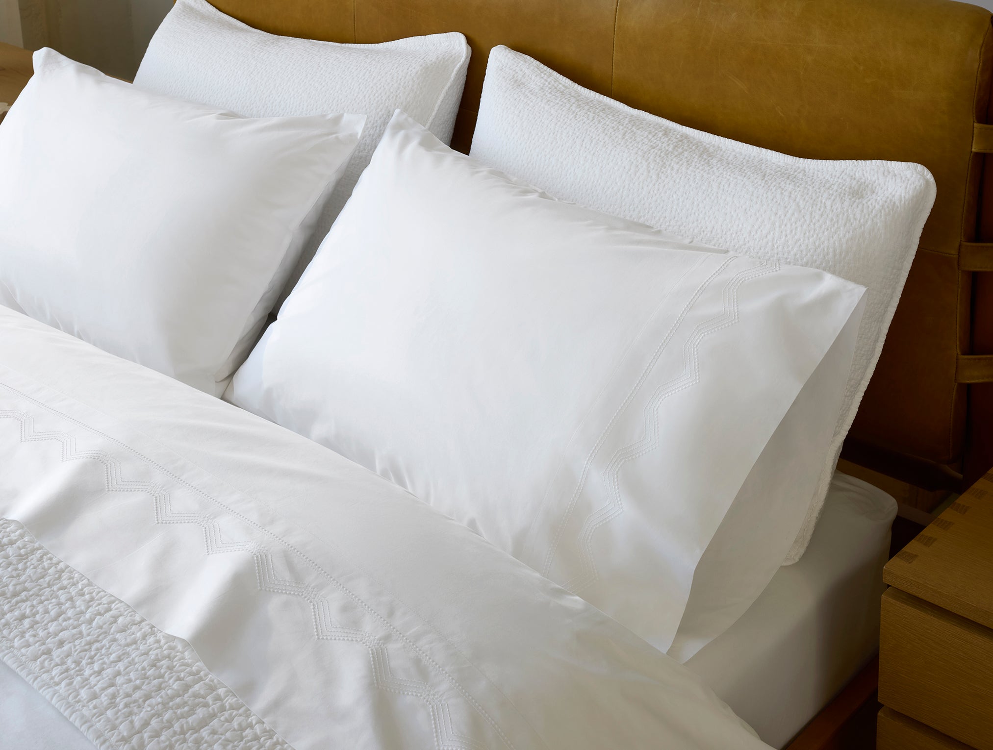  Vista Embroidered Organic Pillowcases、mySite、sugarbowlscore