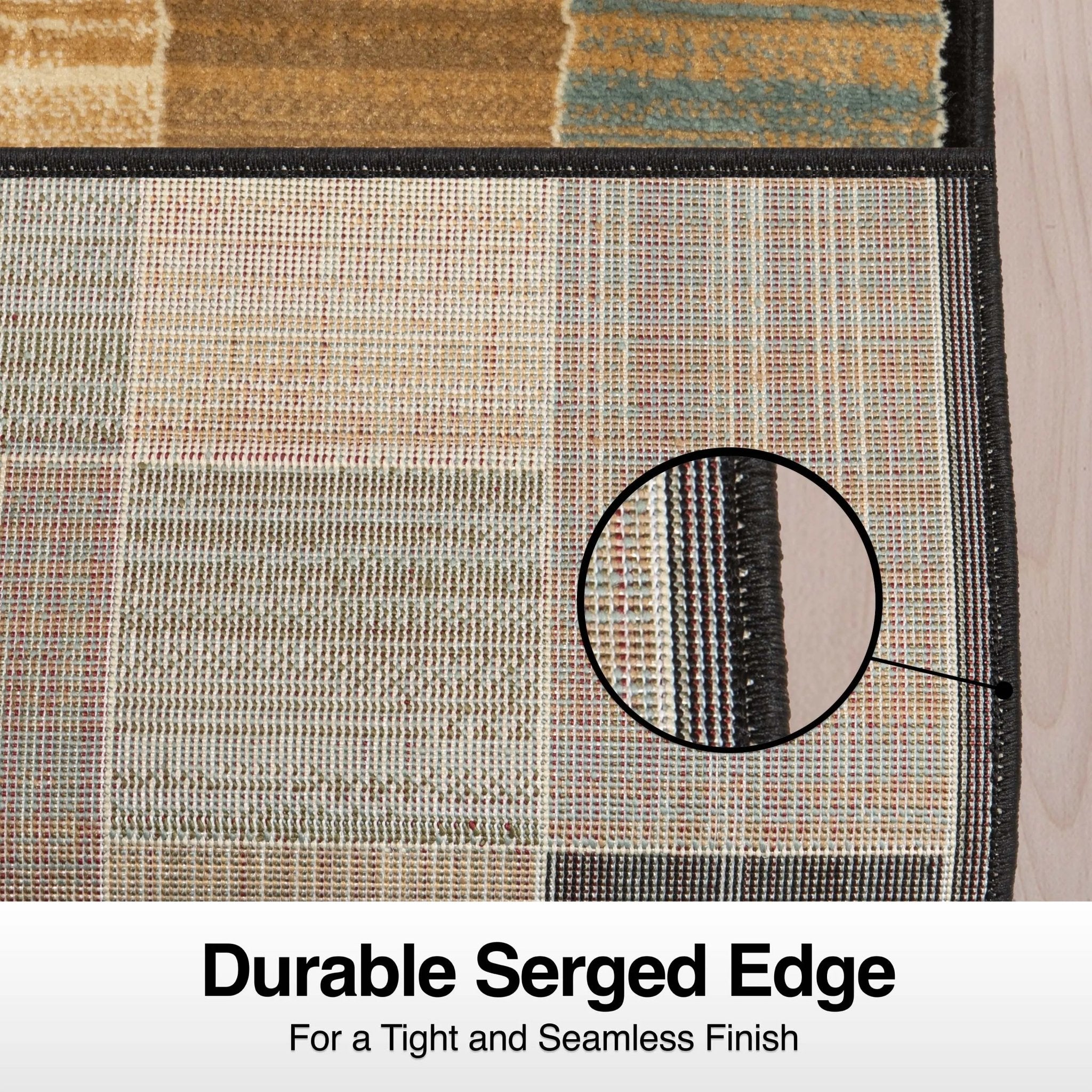 Custom Size Runner Yaren Geometric Modern Blue 27 Inch Wide x Choose Your Length Hallway Runner Rug、mySite、gigharbornorthrealestate