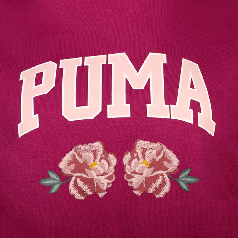 Faux Embroidery Floral Pullover Hoodie、mySite、gtrtttuynbv