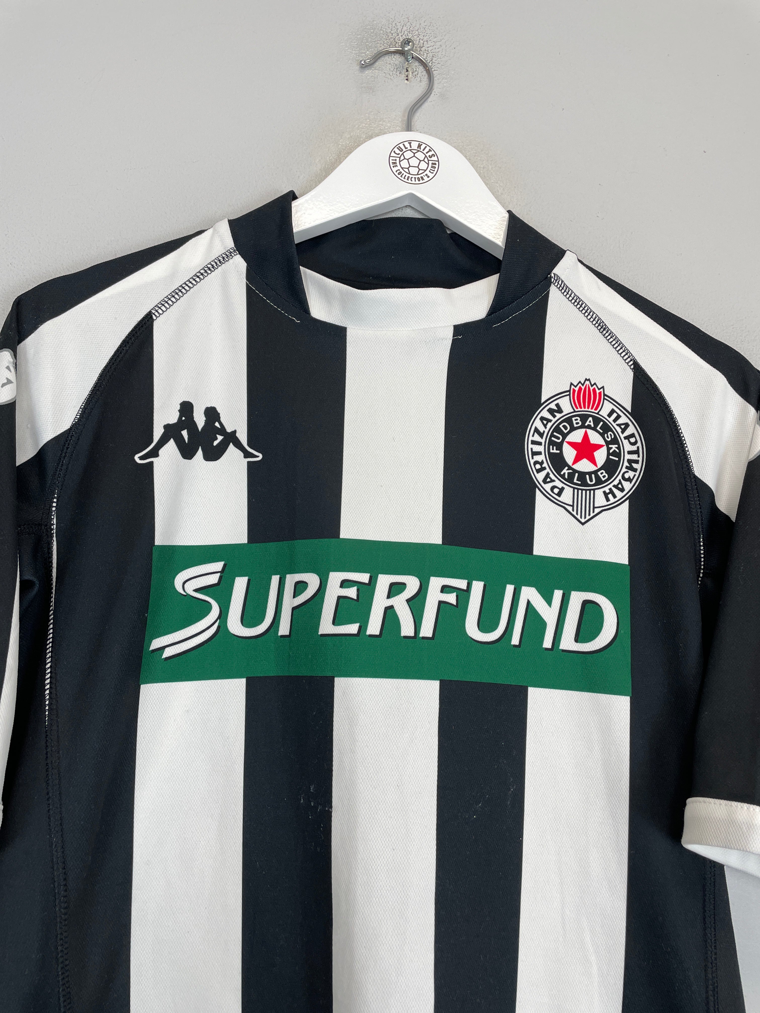 2003/04 PARTIZAN HOME SHIRT (L) KAPPA、mySite、sh2003/04 PARTIZAN HOME SHIRT (L) KAPPA、mySite、glenpowelloop_name