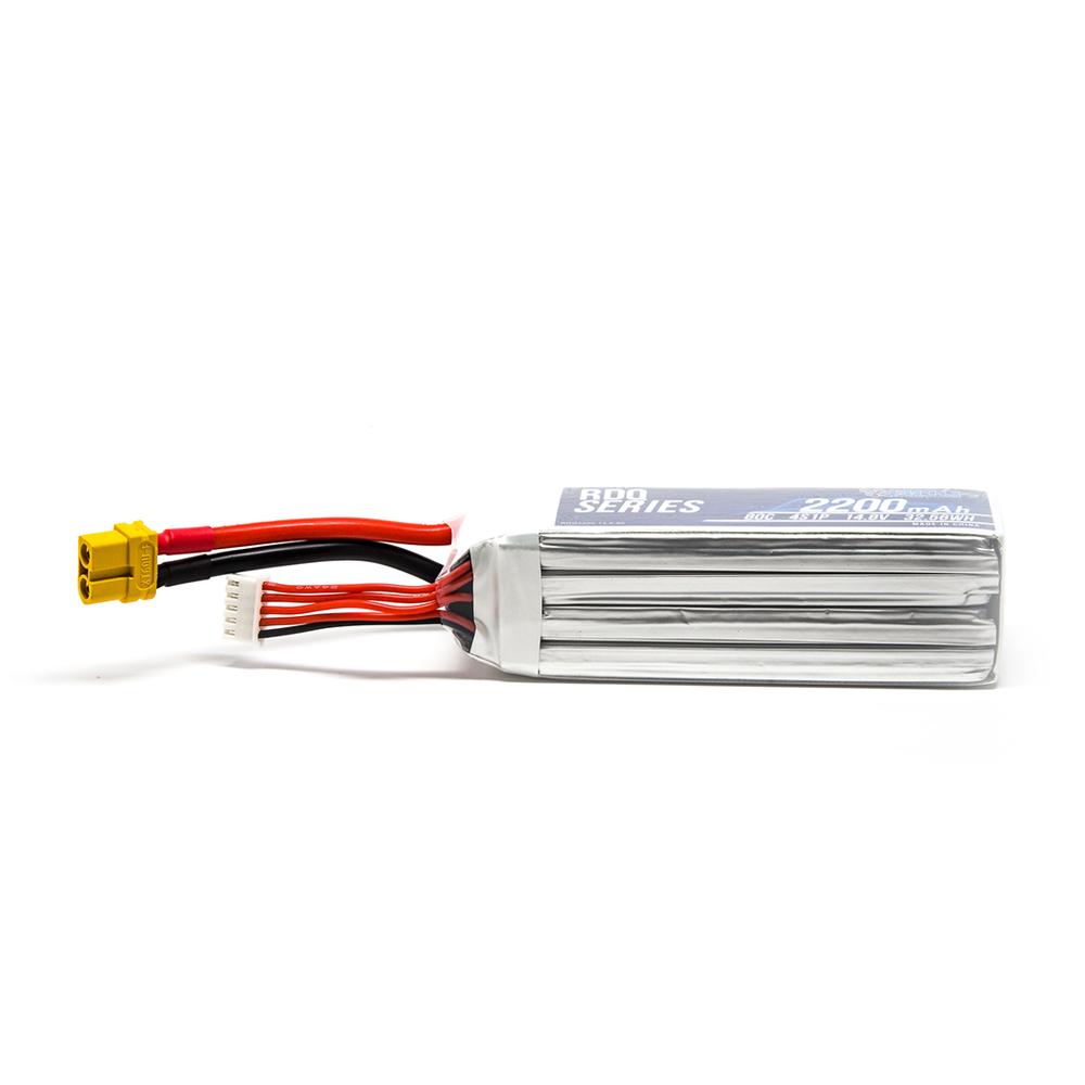  RDQ Series 14.8V 4S 2200mAh 80C LiPo Battery - XT60、mySite、merchandisen
