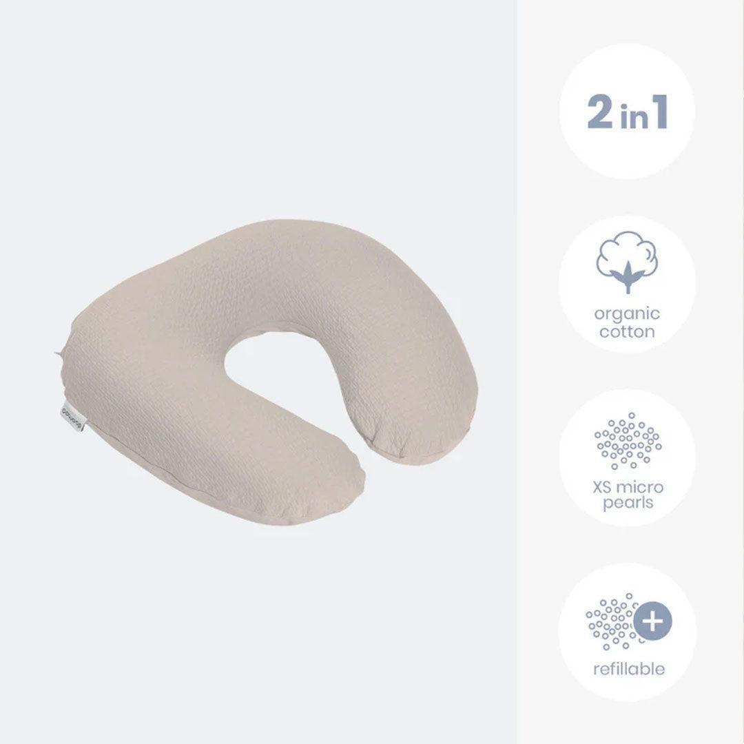  Doomoo Softy Muslin Nursing Pillow - Jersey Sand、mySite、merchandisen