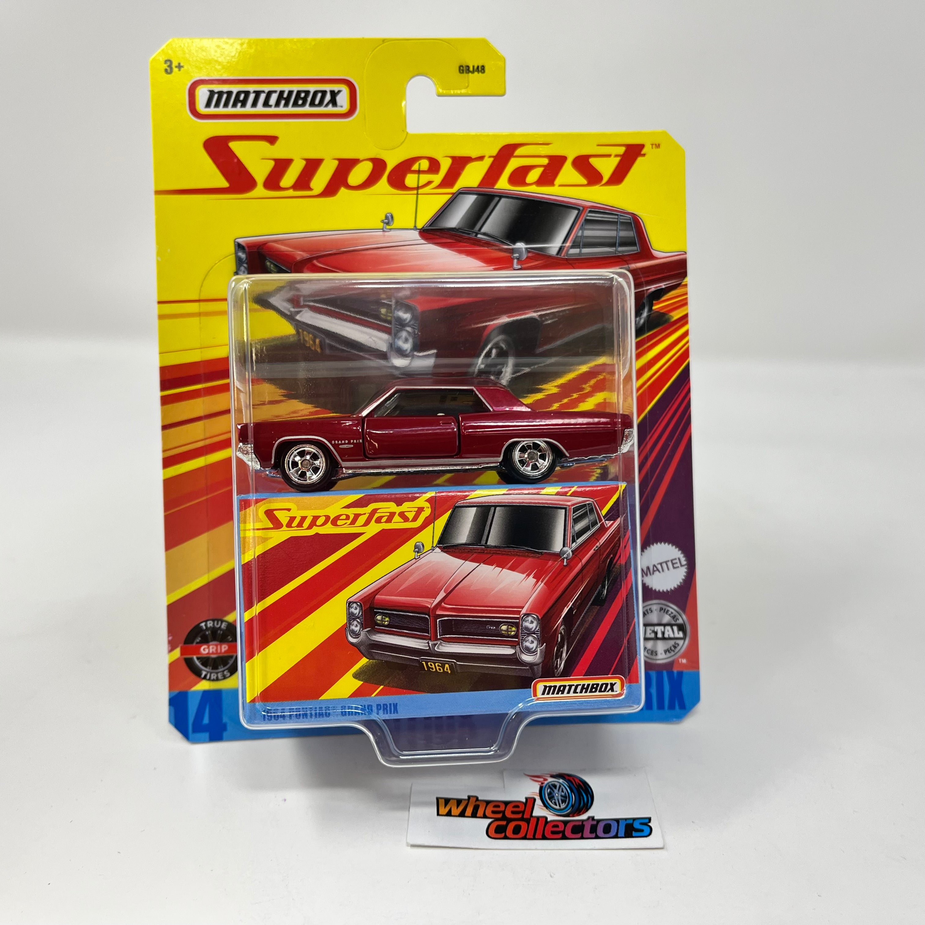 1964 Pontiac Grand Prix #14 * Matchbox Superfast Series、mySite、hgirdovlk