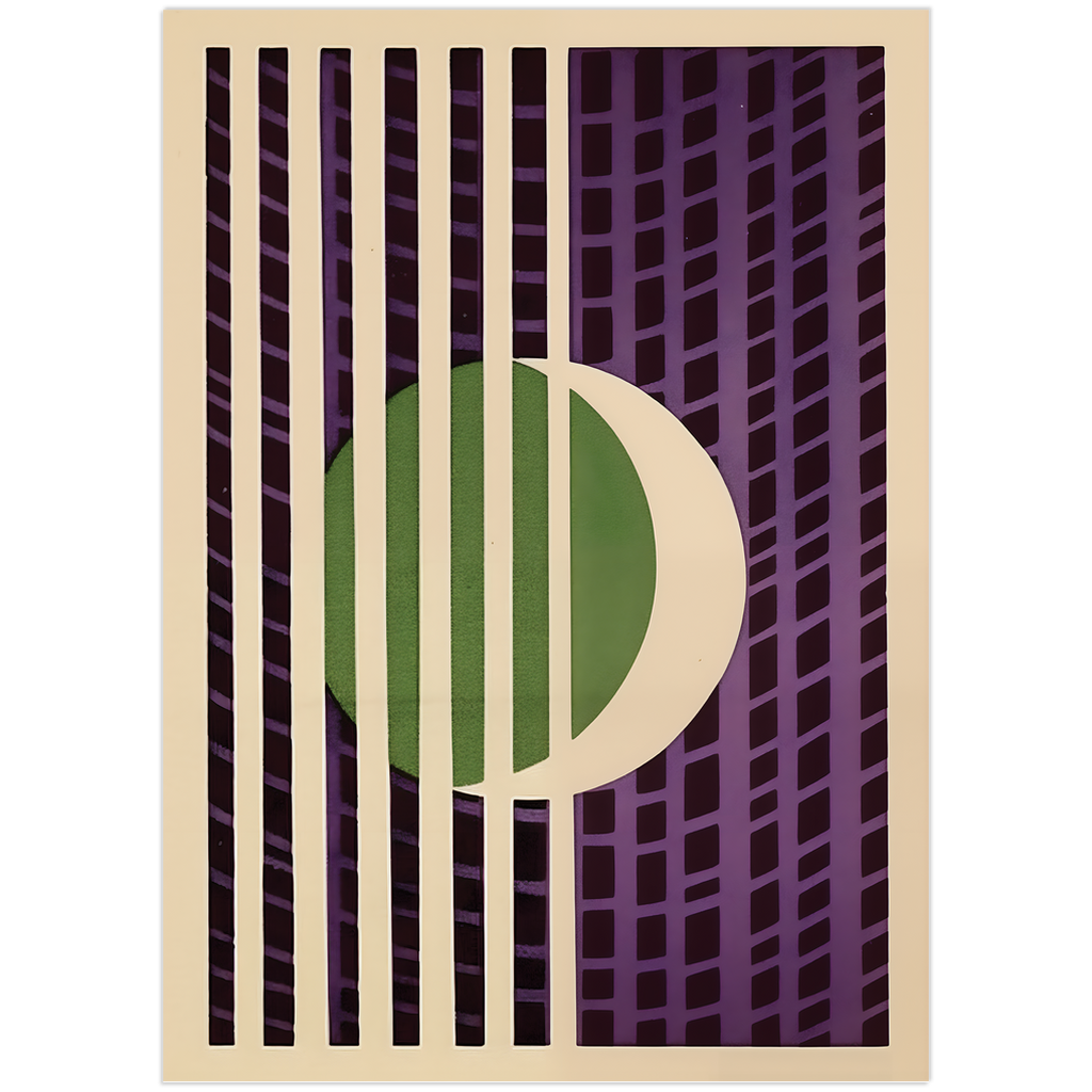 Urban Eclipse Geometric Premium Art Print、mySite、gigharbornorthrealestate
