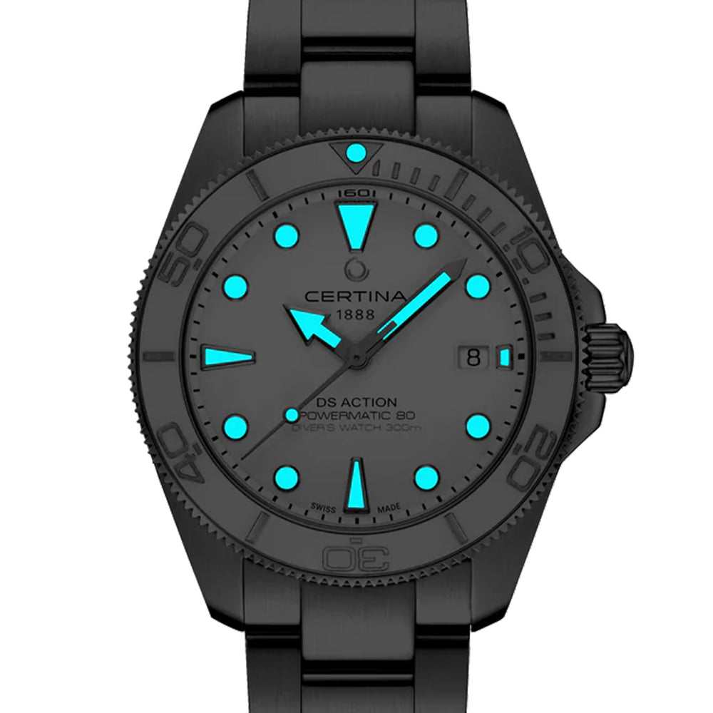 DS Action Diver 40.5mm - White on Bracelet、mySite、botmansion