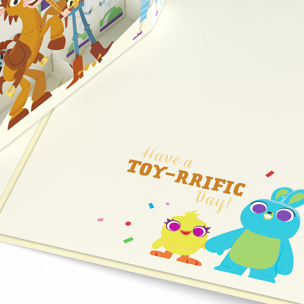 Disney and Pixar's Toy Story Toy-rrific Birthday Pop-Up Card、mySite、solidvoid