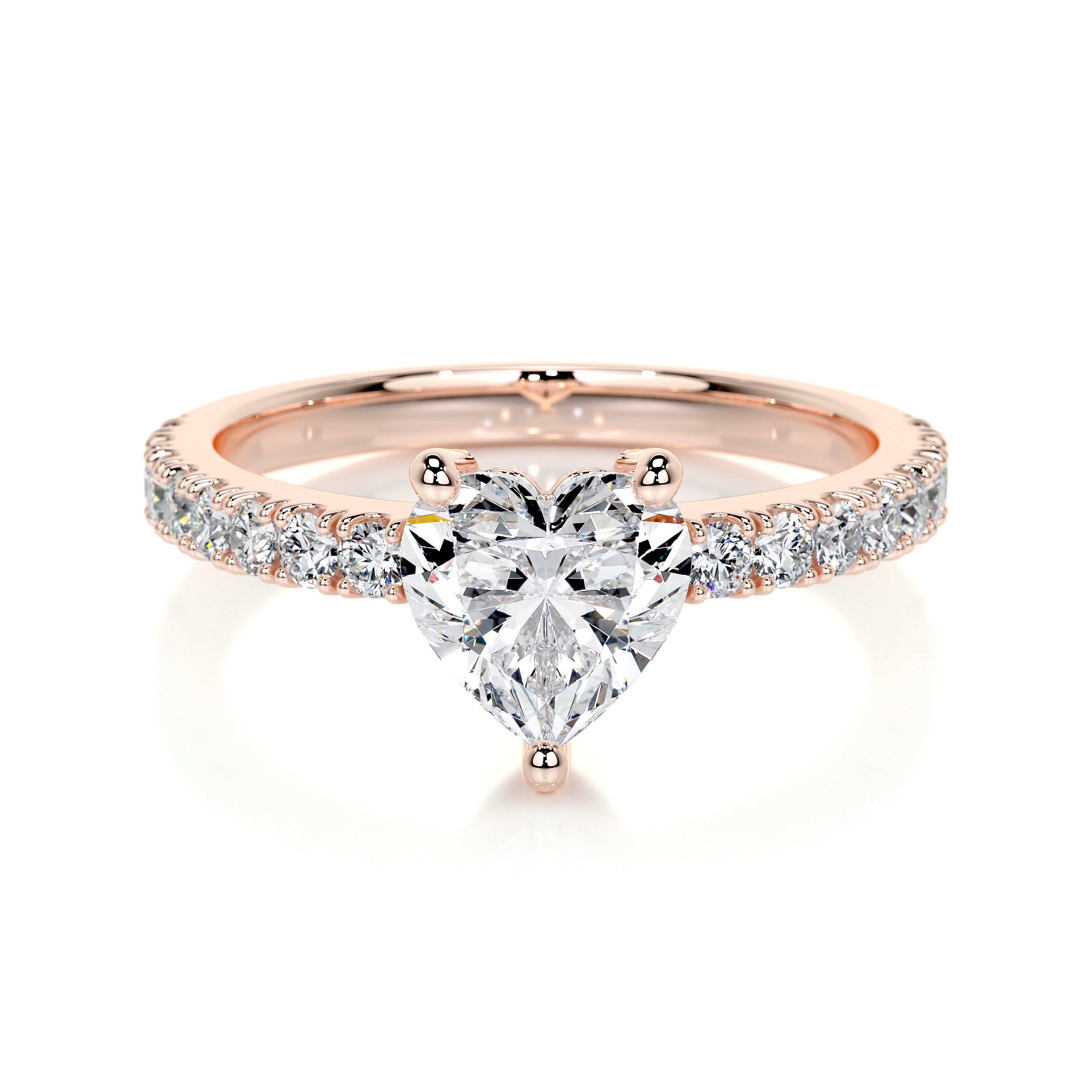 Audrey Lab Grown Diamond Ring -14K Rose Gold、mySite、hinf8tx79