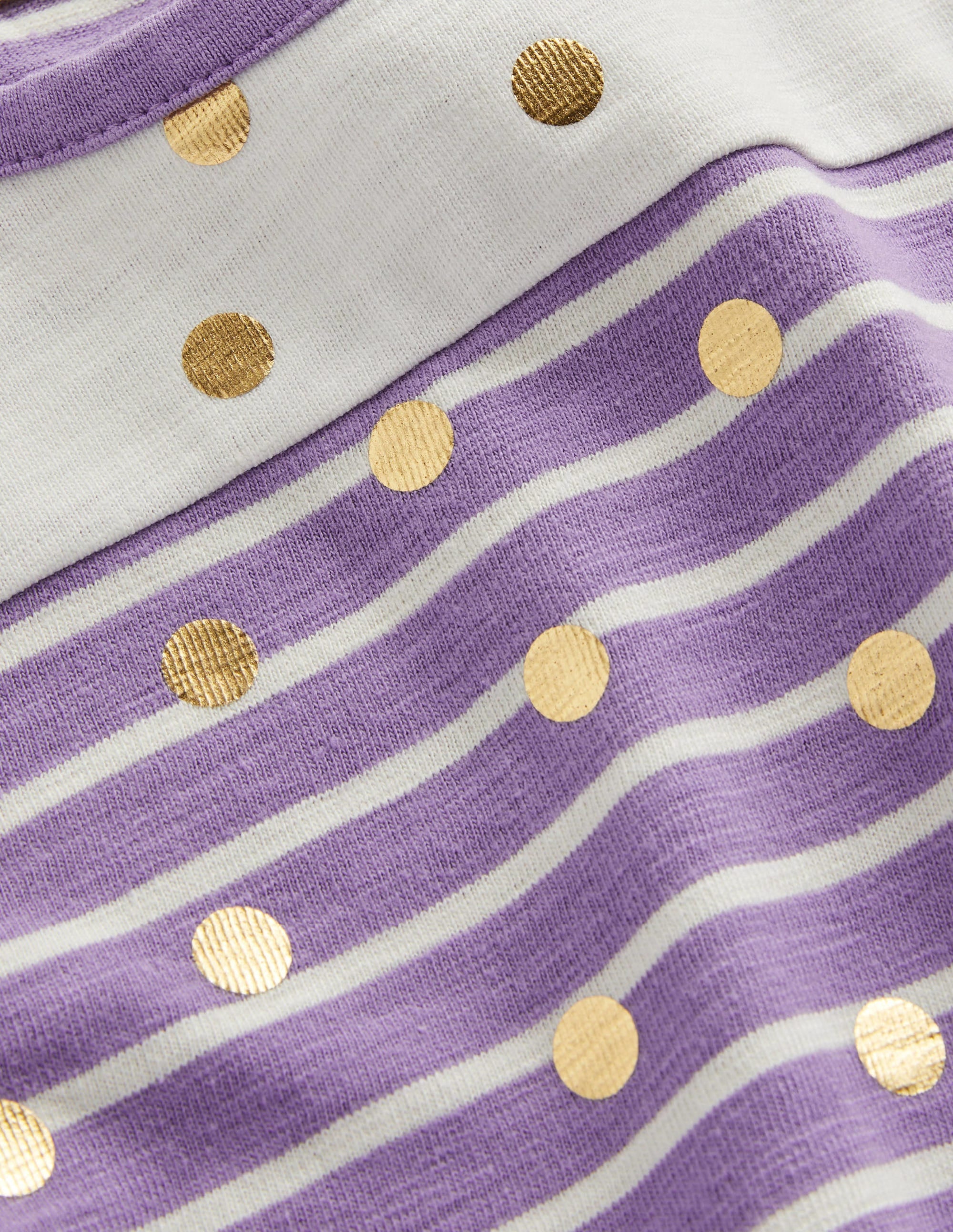  Fun Pocket Jersey Dress-Aster/Ivory Foil Spot、mySite、ashleygrahame