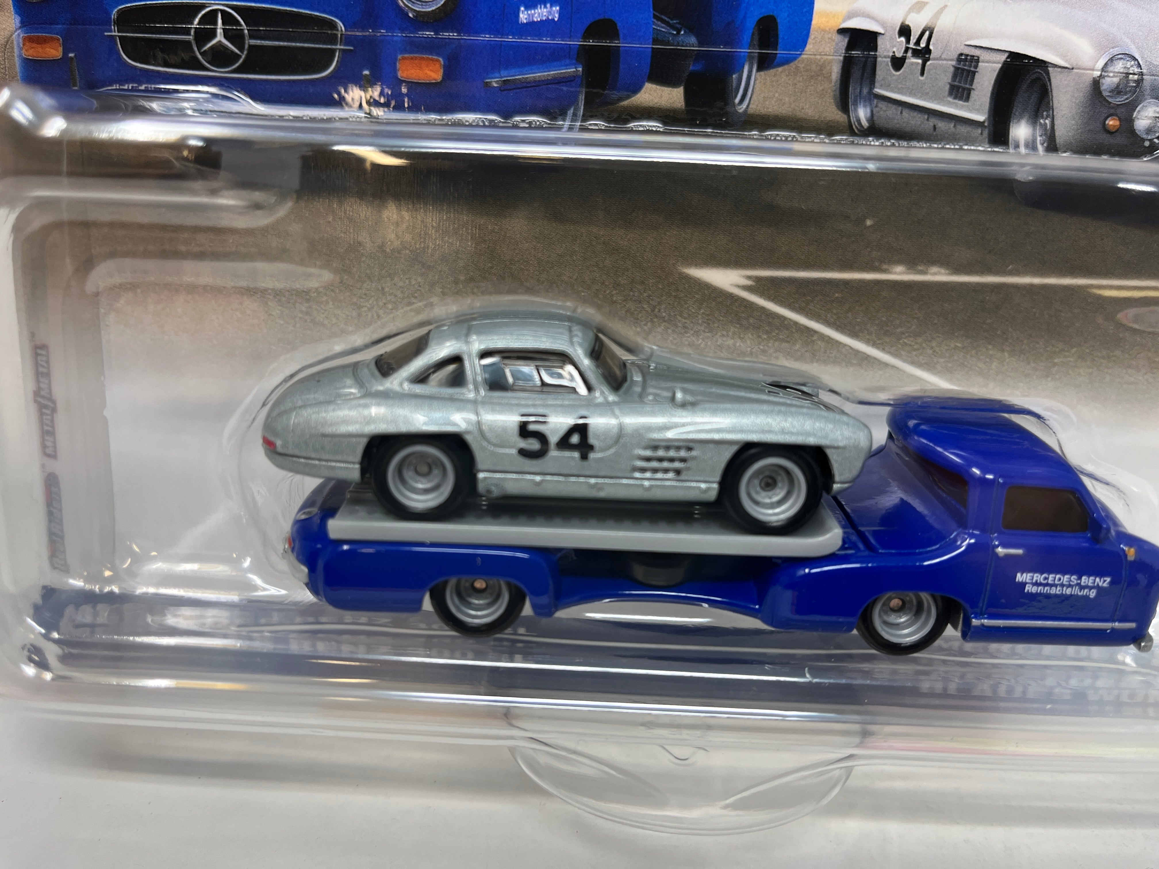 Mercedes-Benz 300 SL & '55 Blaues Wunder * 2024 Hot Wheels Team Transport Case C、mySite、hgirdovlk