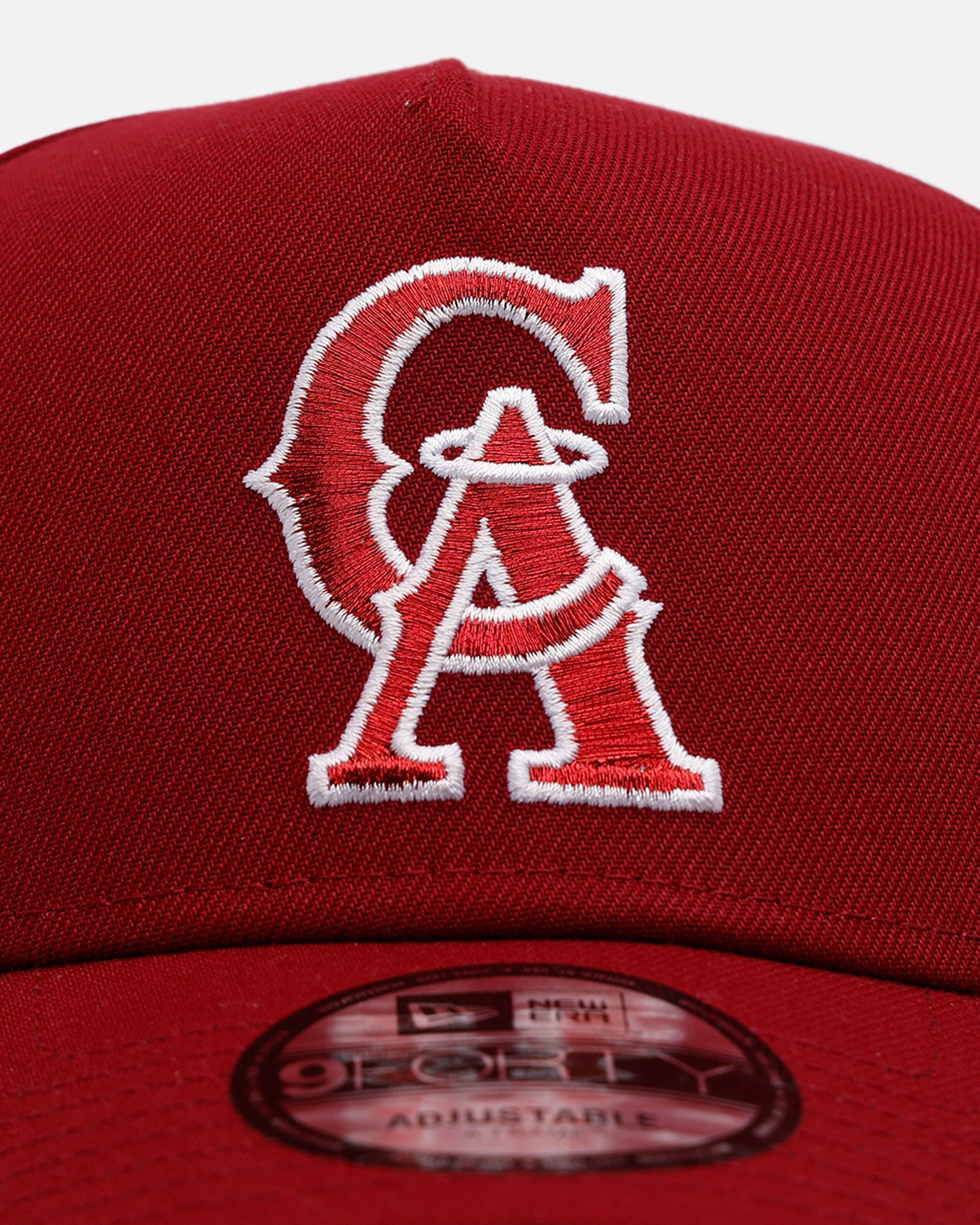 New Era Los Angeles Angels 'Candy Apple' 9FORTY A-Frame Snapback Cardinal、mySite、zt4zffjzw