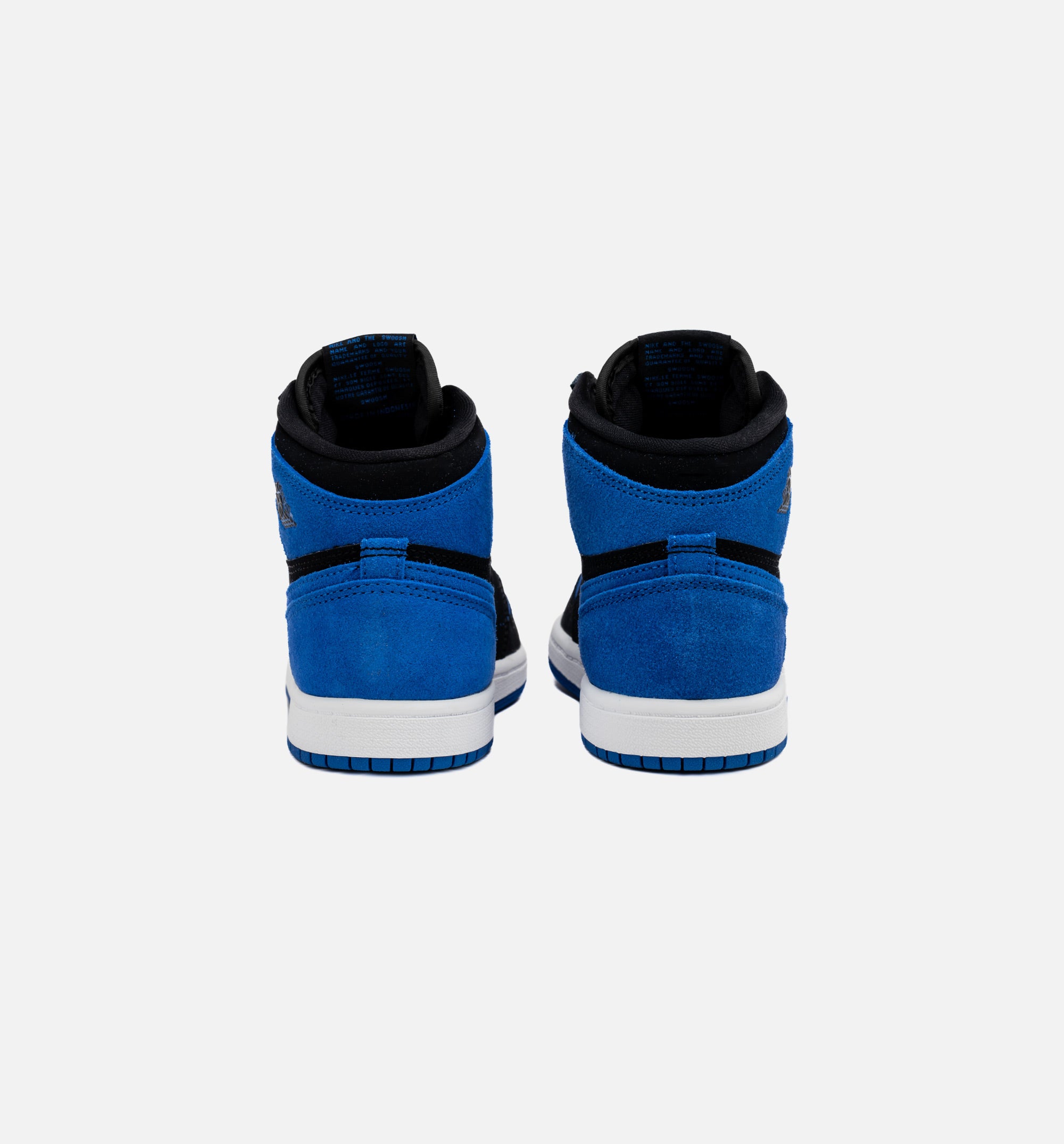 Air Jordan 1 Retro High OG Royal Reimagined Preschool Lifestyle Shoe - Black/Royal Blue/White Free Shipping、mySite、dreamappss