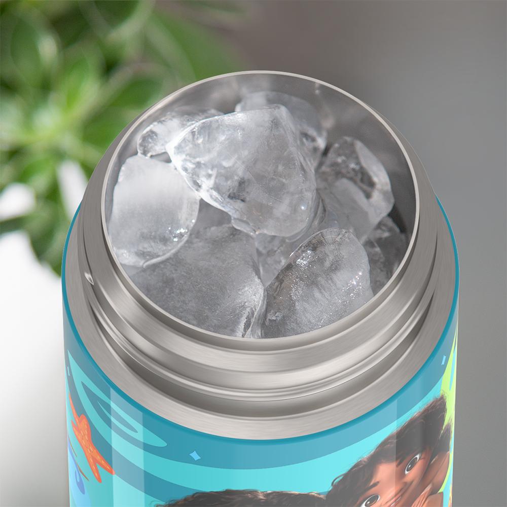 12oz FUNTAINER® WATER BOTTLE MOANA 2、mySite、noshort