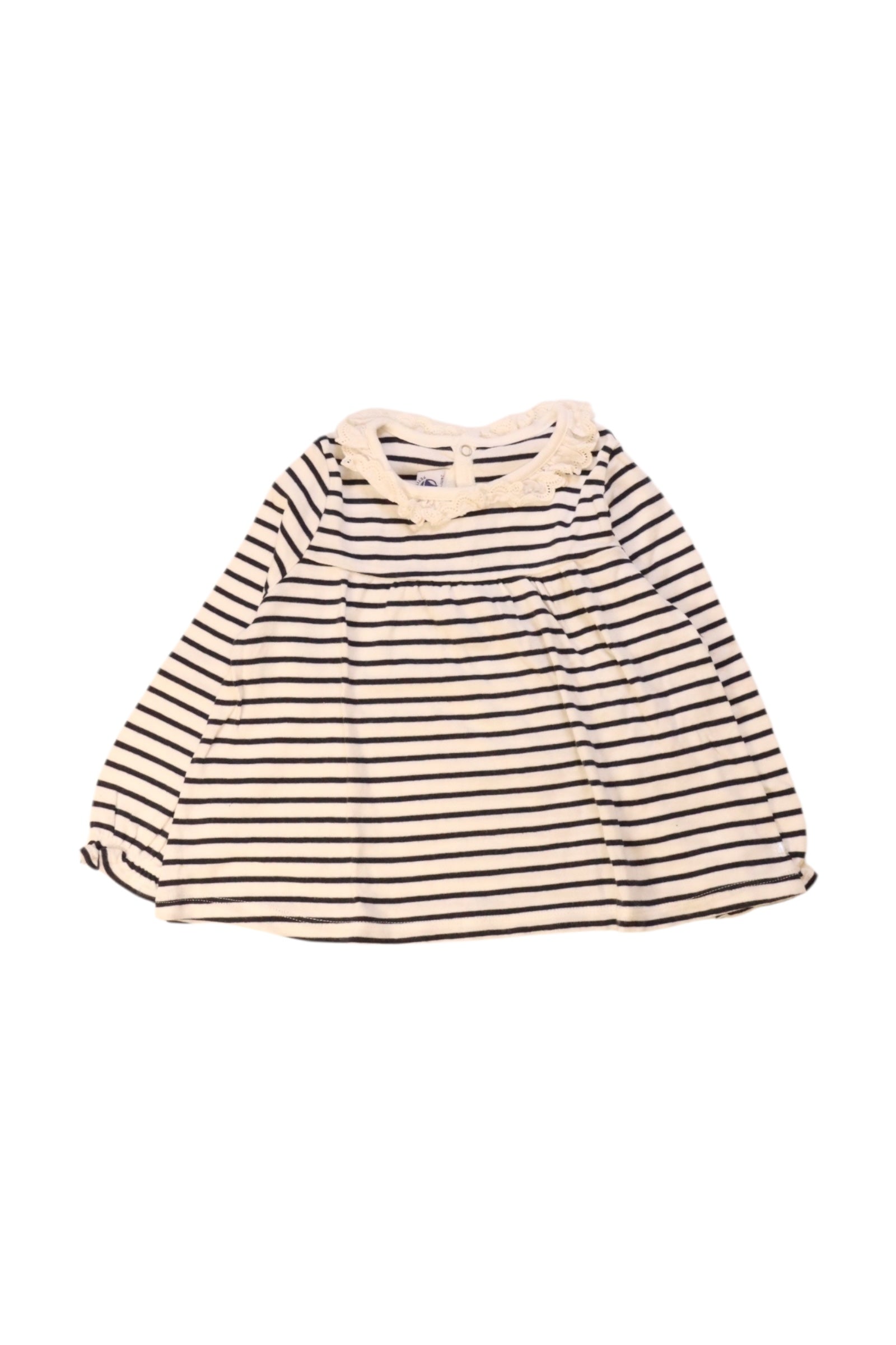 Petit Bateau Striped Long Sleeve Dress 2T、mySite、g9winljtr
