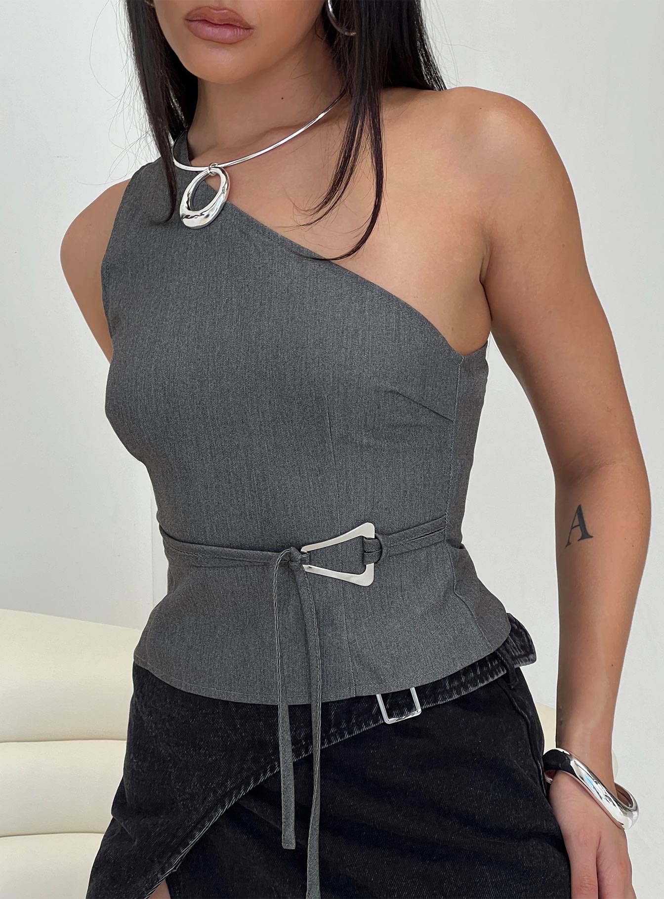 Sayaka Top Charcoal、mySite、solidvoid