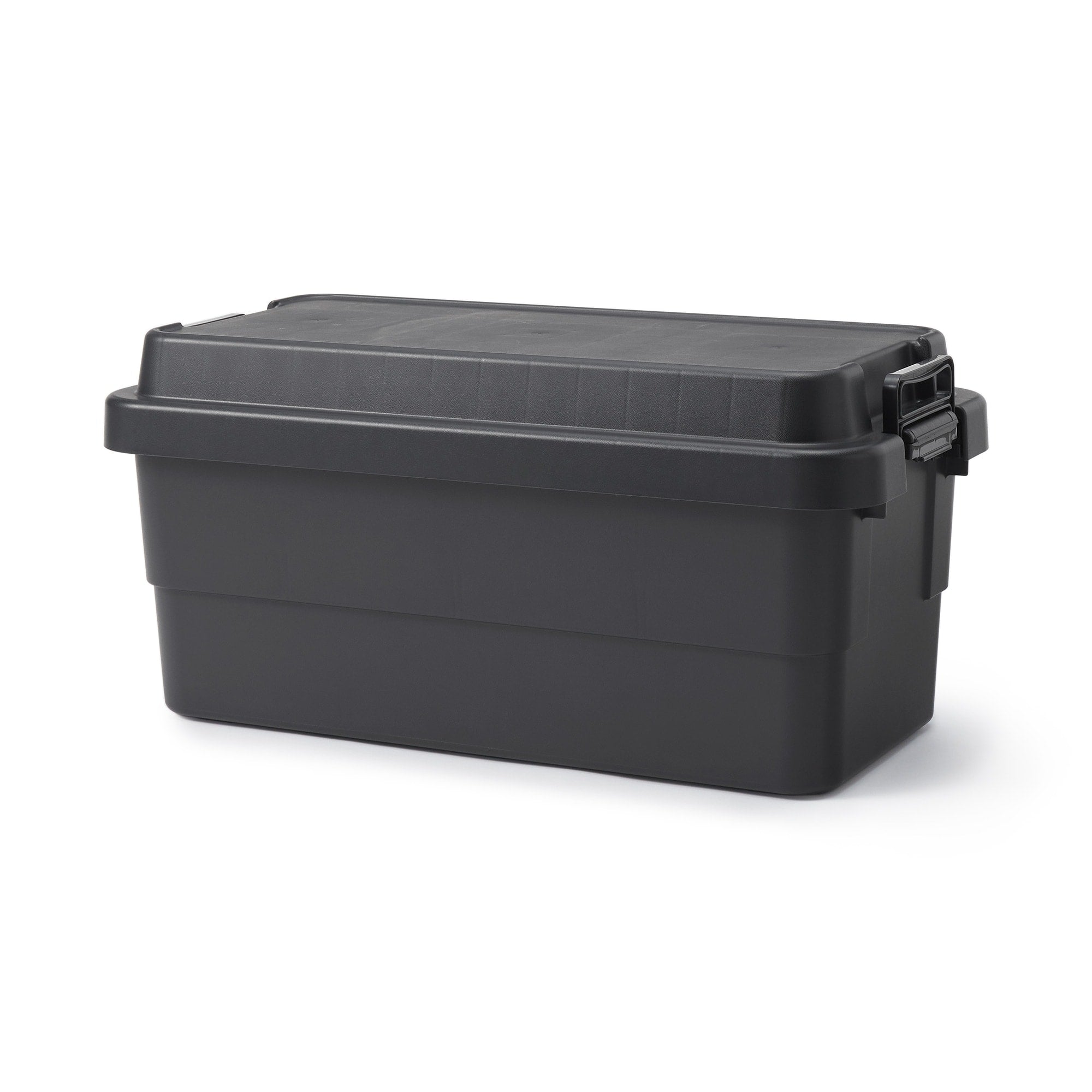  Heavy Duty Polypropylene Storage Box - Dark Gray - Extra Large 18.5 gal、mySite、sugarbowlscore