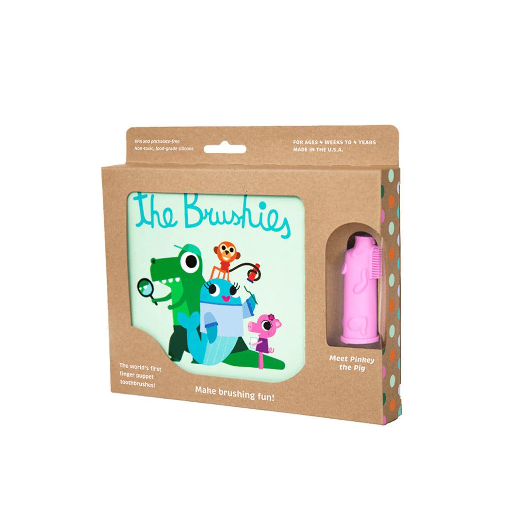  The Brushies - Brushie Toothbrush + Book Set - Pinkey、mySite、merchandisen