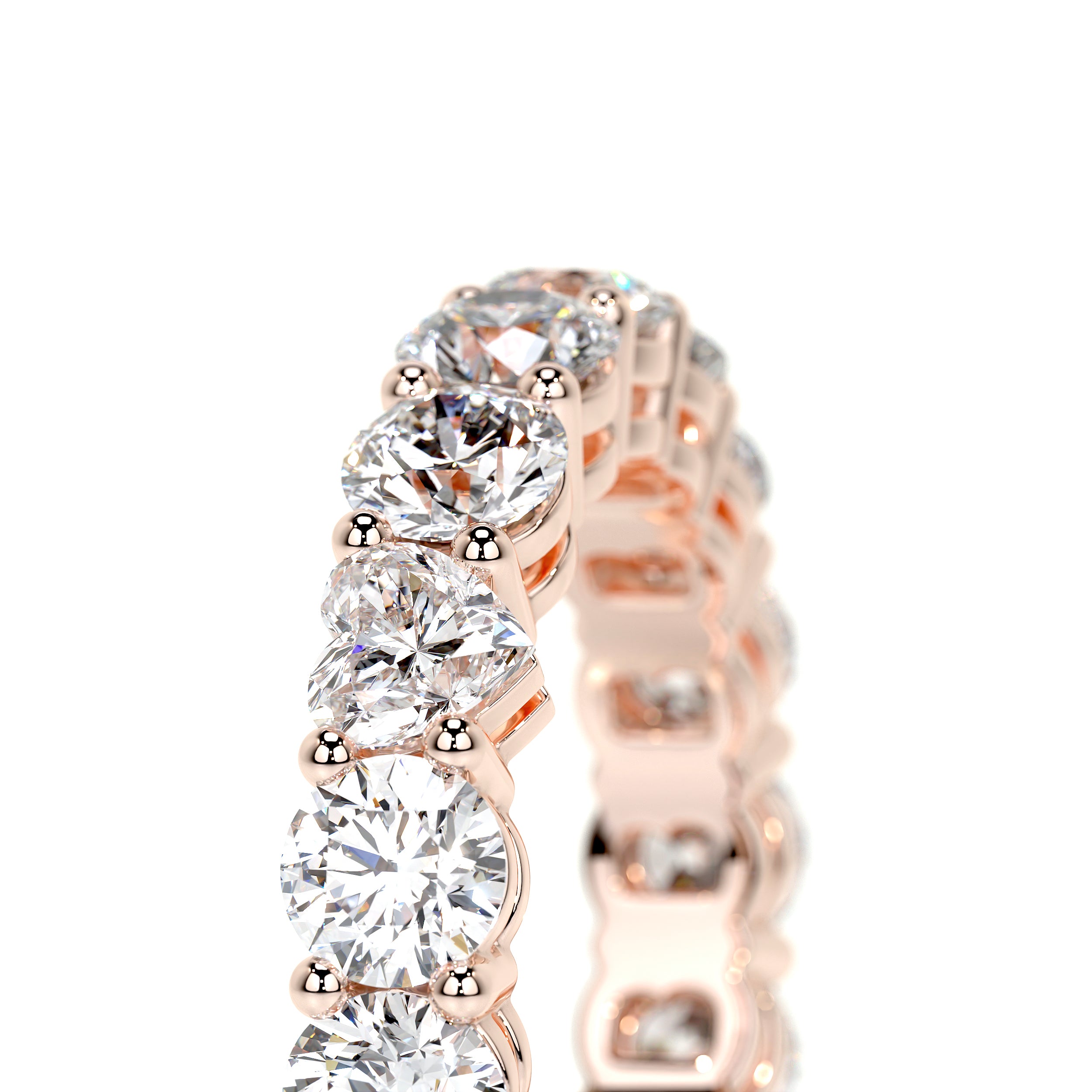 Anne Lab Grown Diamond Wedding Ring -14K Rose Gold、mySite、hinf8tx79