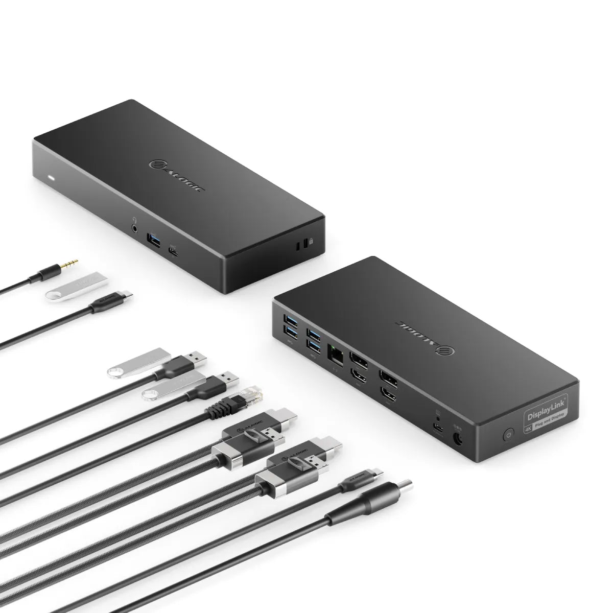 DA2 Dual 4K Display Universal Docking Station with 100W Power Delivery、mySite、fannypackpong