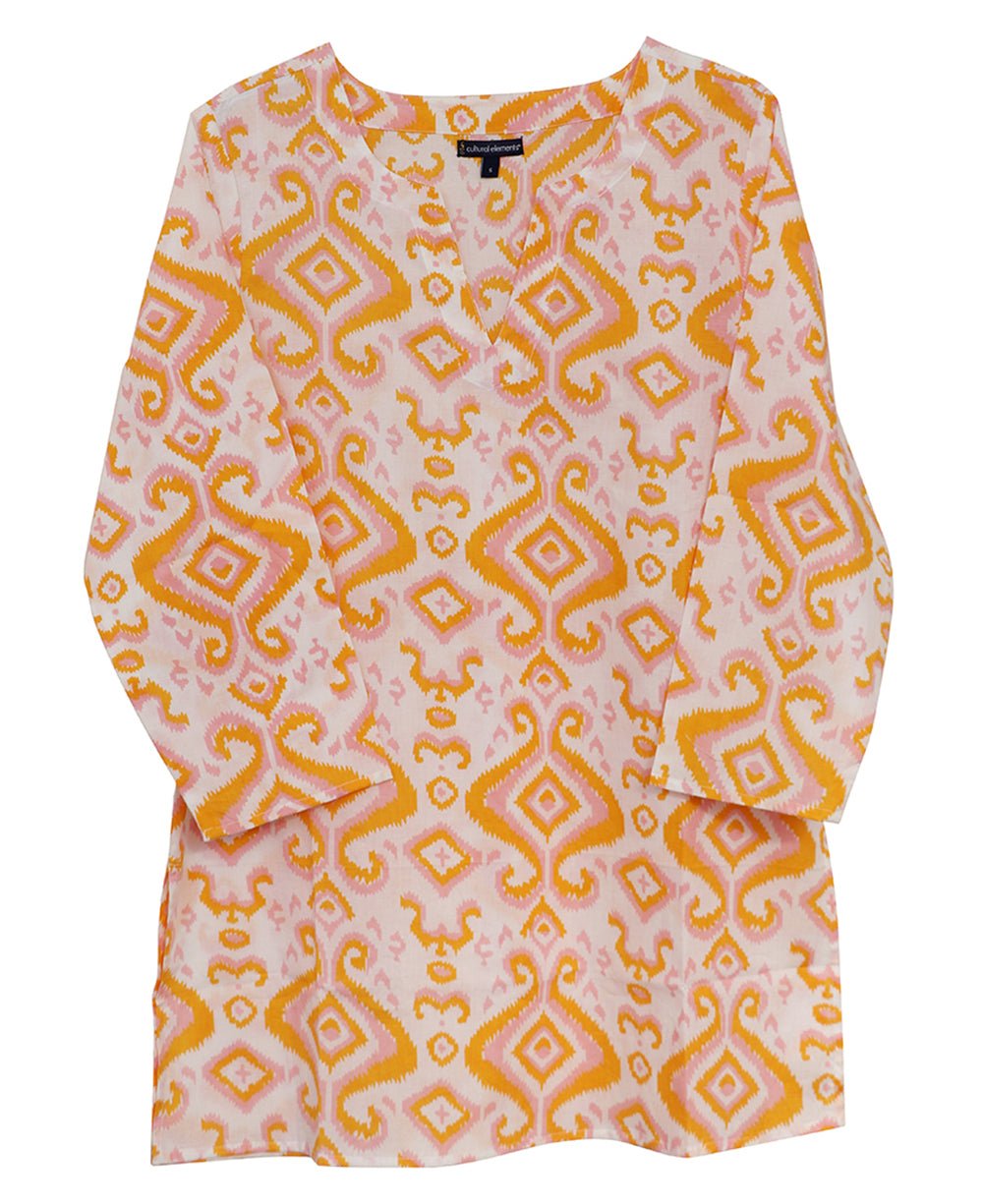 Sunshine Lightweight Cotton Tunic Top、mySite、topwebapps