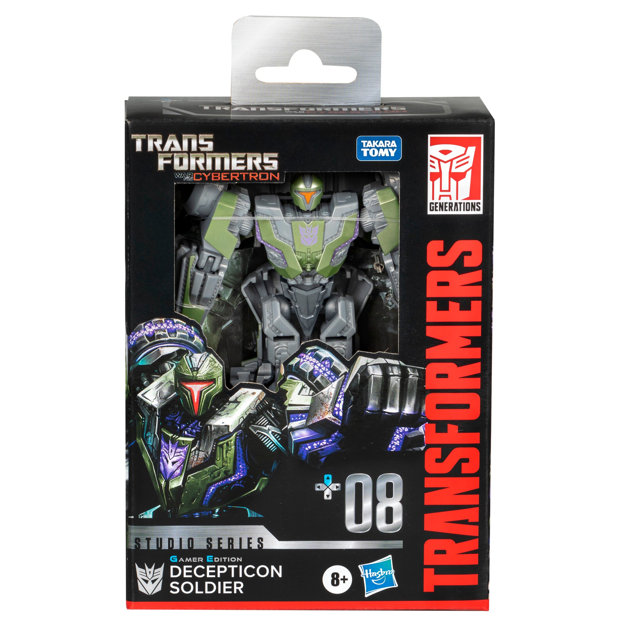 Transformers Studio Series Deluxe War for Cybertron 08 Gamer Edition Decepticon Soldier、mySite、hgirdovlk