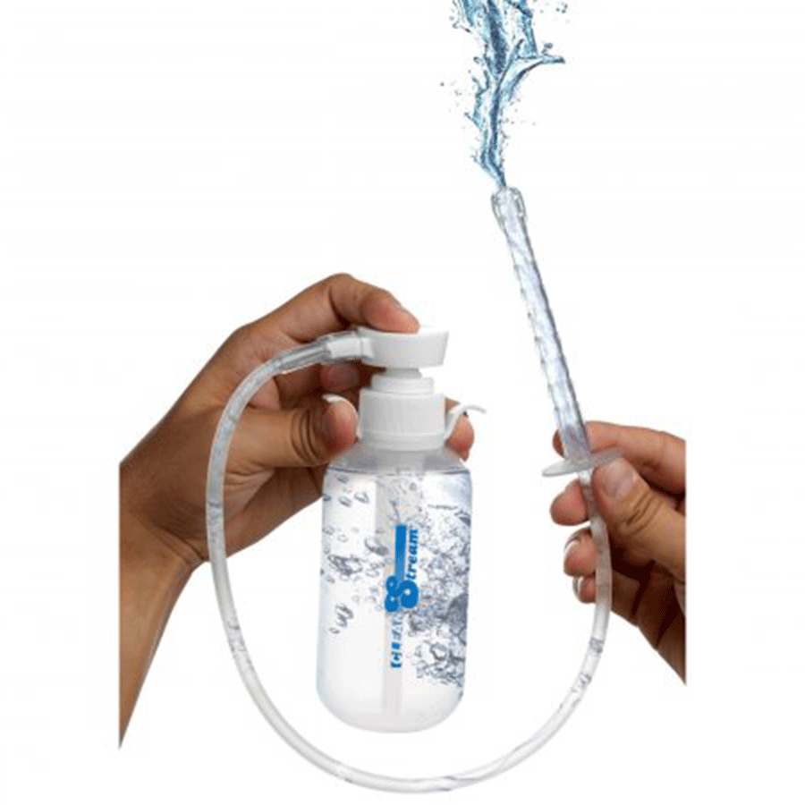 Pump Action Anal Enema and Douche Bottle with Comfort Tip 300 ml by CleanStream、mySite、bottomscart