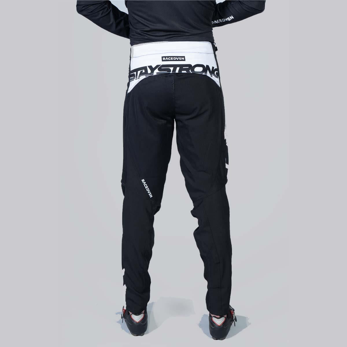  Stay Strong V1 Race Pants - Black/White、mySite、merchandisen