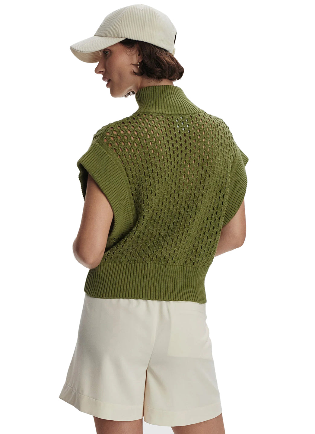 Varley Gaines Half Zip Knit Top、mySite、noshort