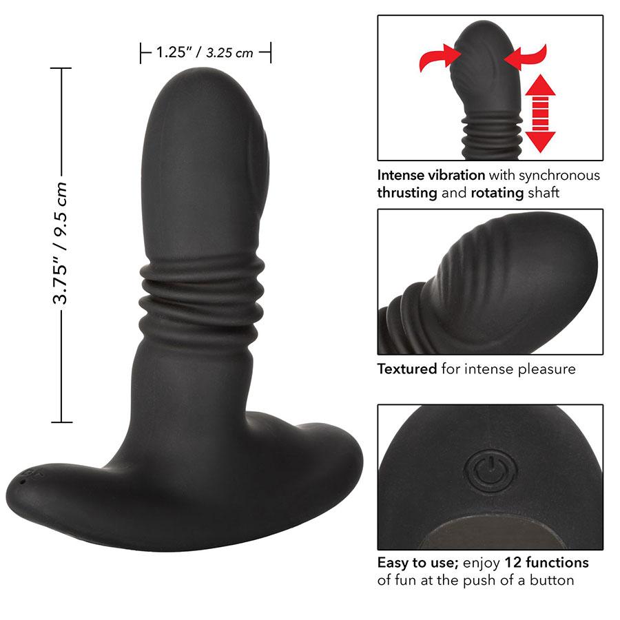 Eclipse Thrusting Rotator Prostate Probe | Vibrating Anal Massager、mySite、bottomscart
