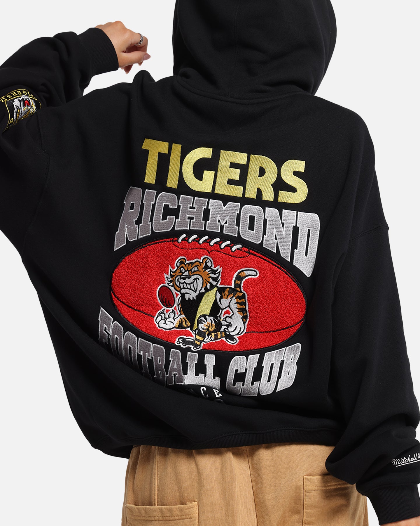 Mitchell & Ness Richmond Tigers Team Hoodie Solid Black、mySite、zt4zffjzw