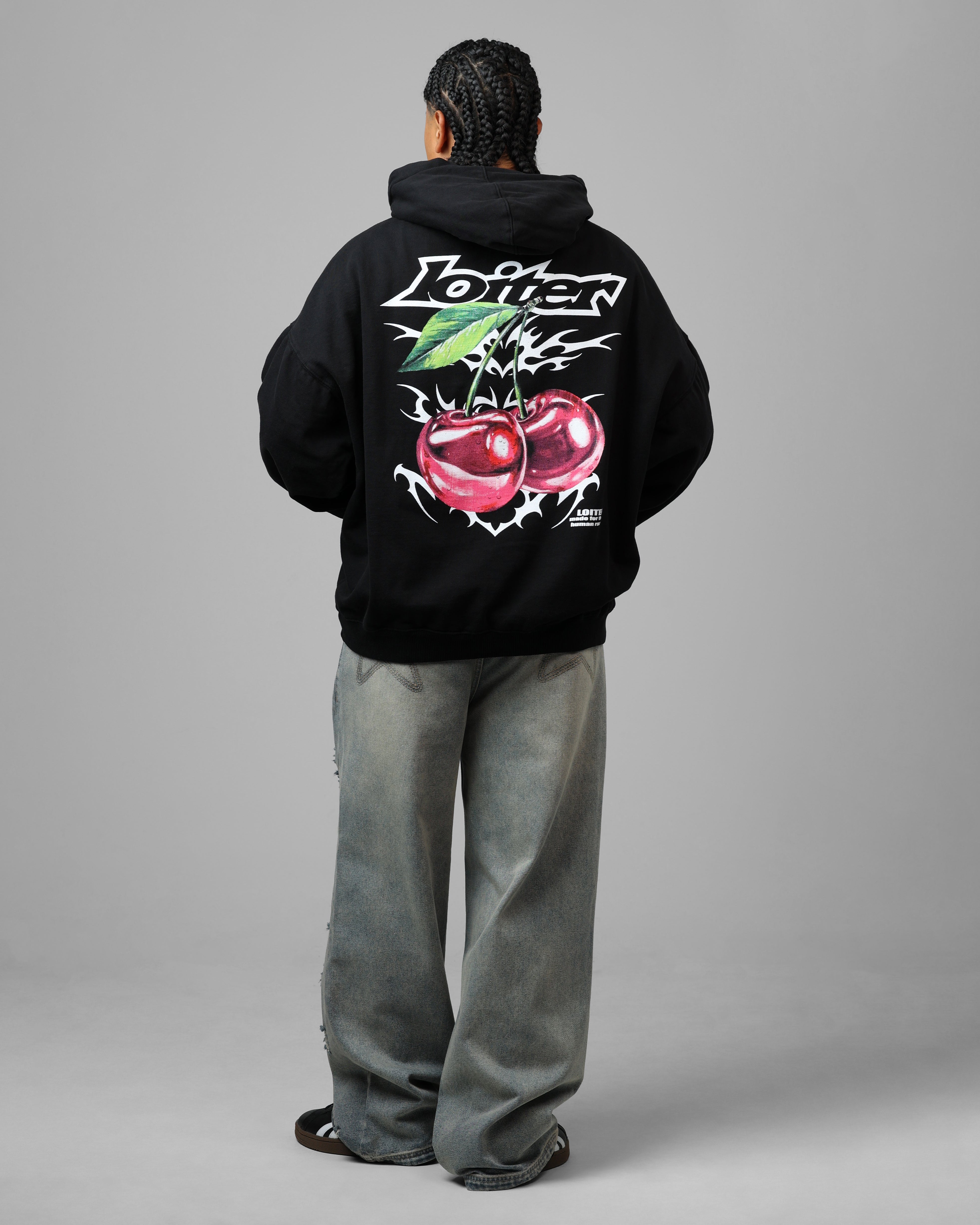 Loiter Cherry Pick Hoodie Black、mySite、zt4zffjzw